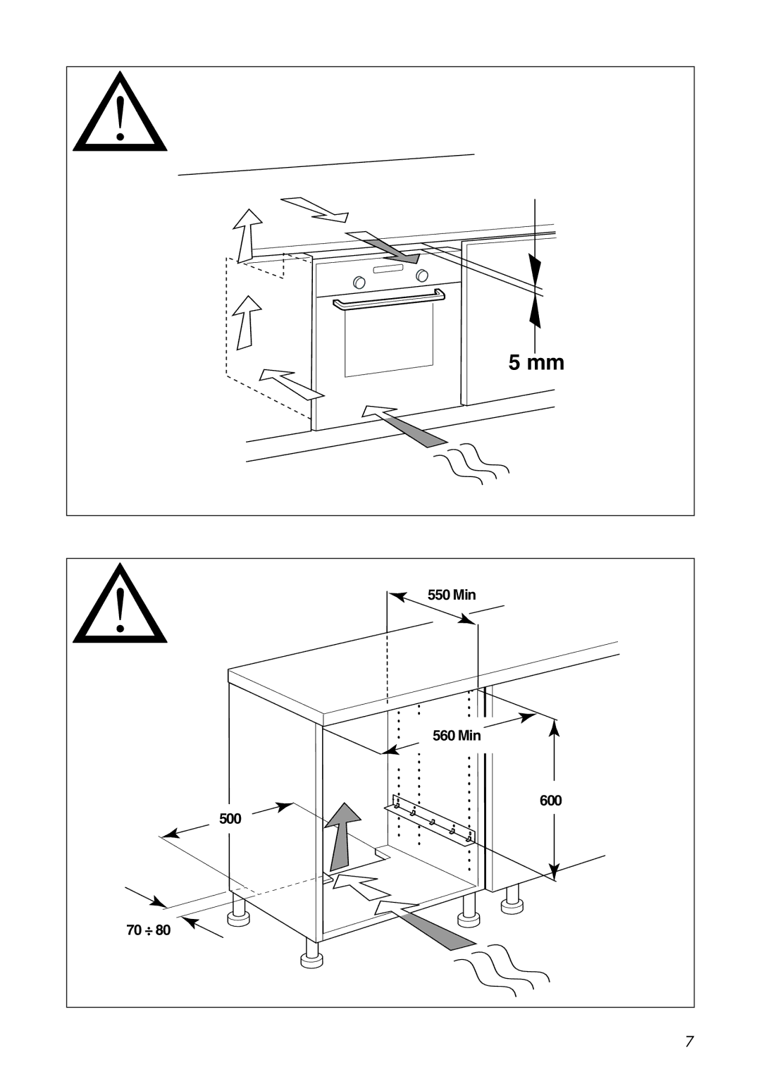 IKEA OV9 manual 550 Min 