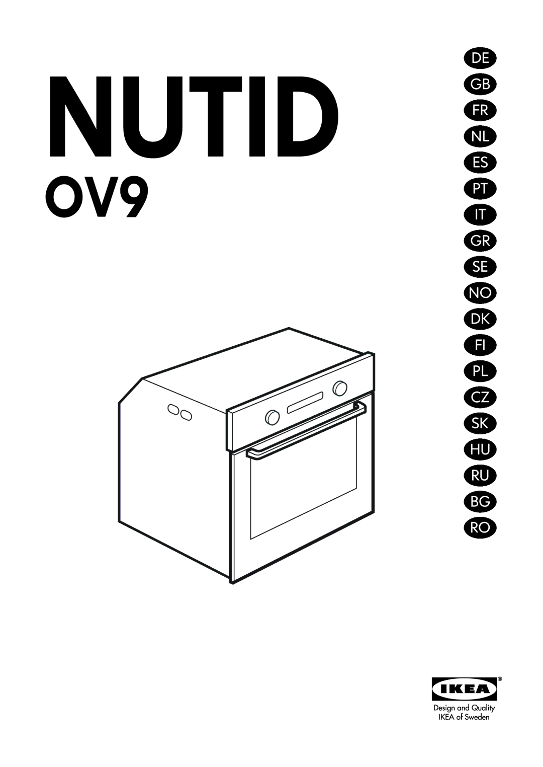 IKEA OV9 manual Nutid 