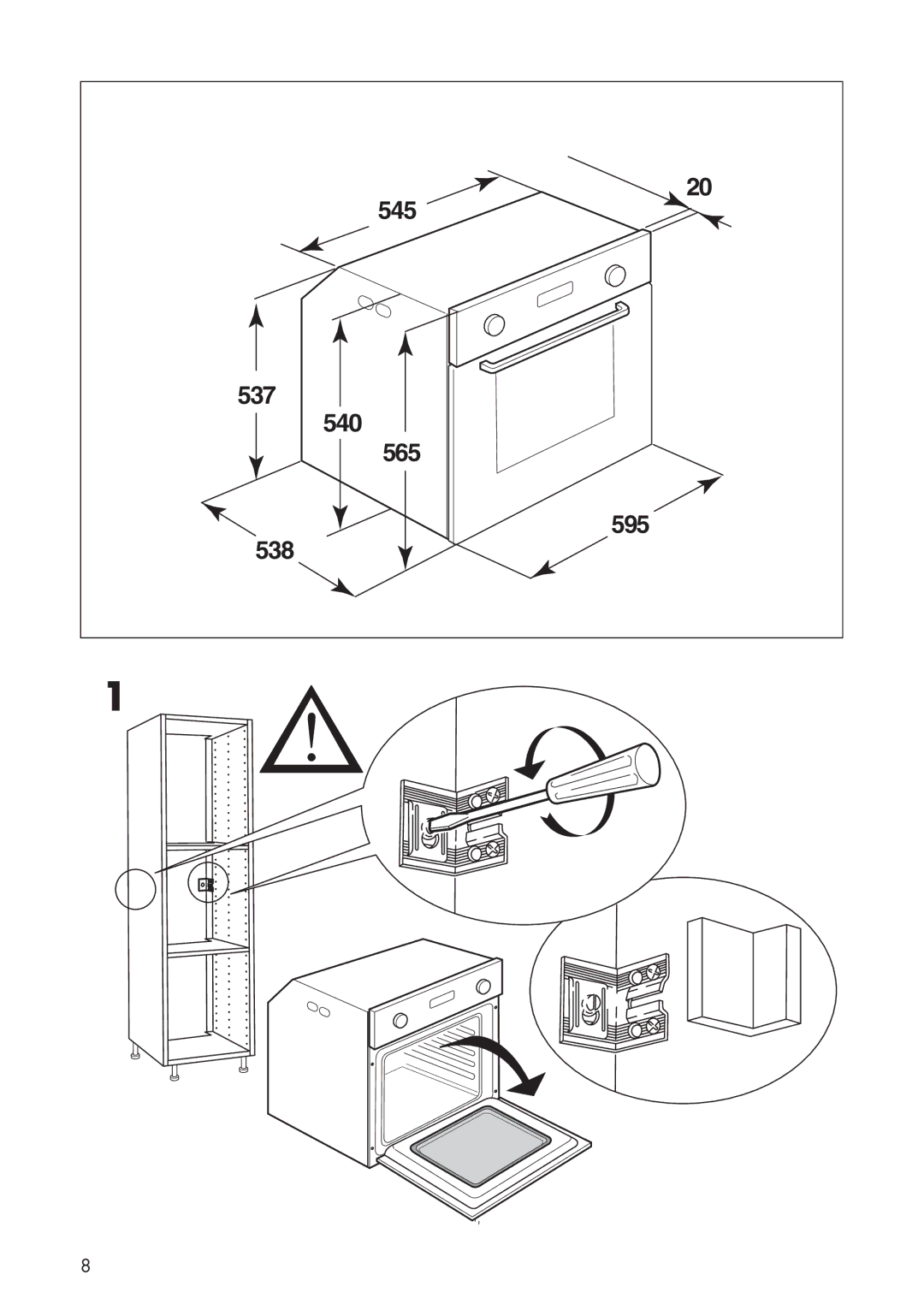 IKEA OV9 manual 545 537 540 565 538 595 