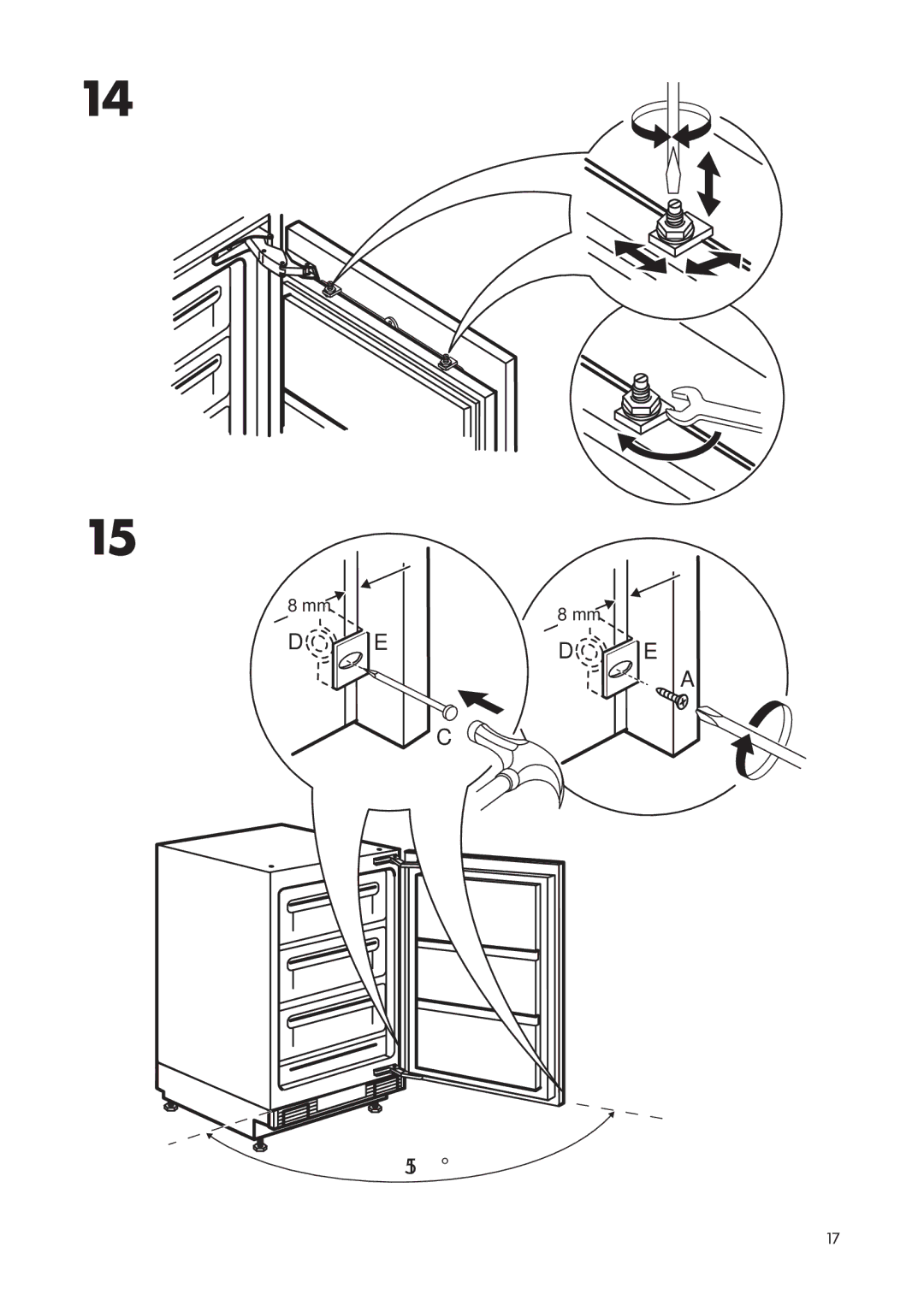 IKEA SF98 manual 115o 