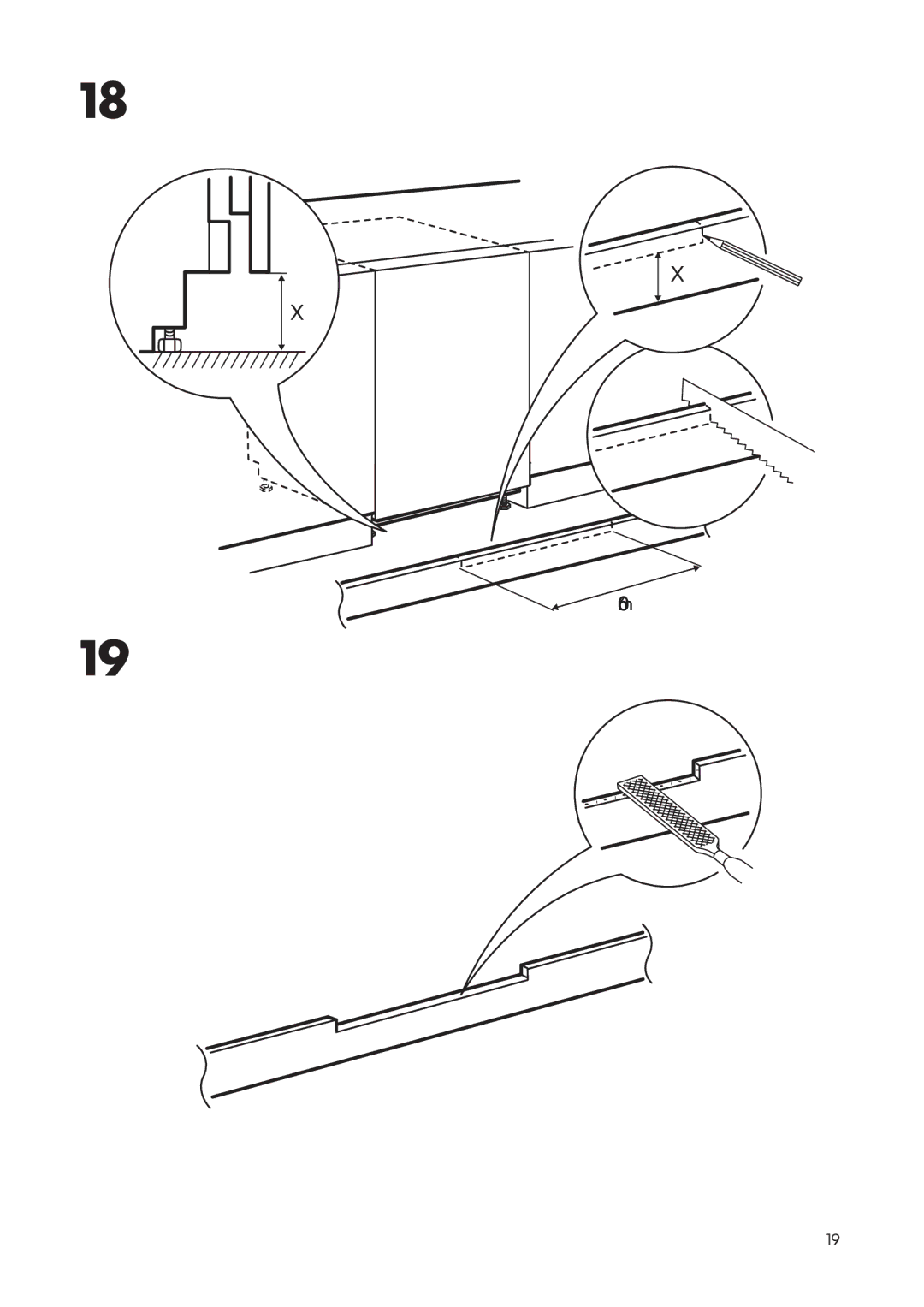 IKEA SF98 manual 600 mm 