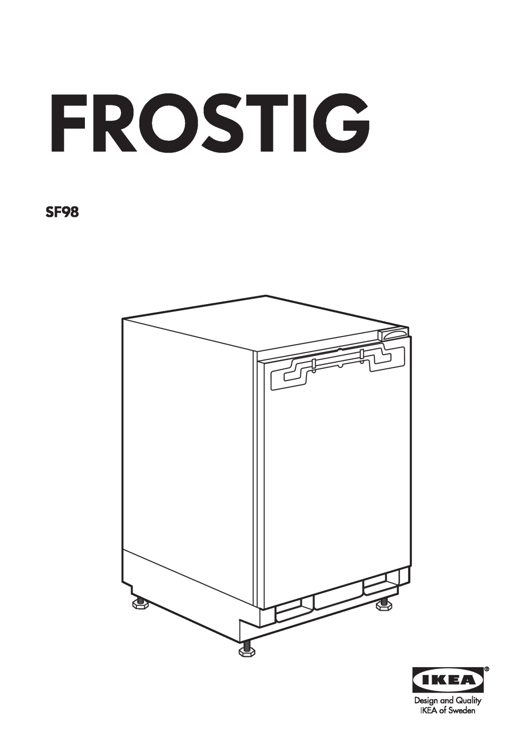 IKEA SF98 manual Frostig 