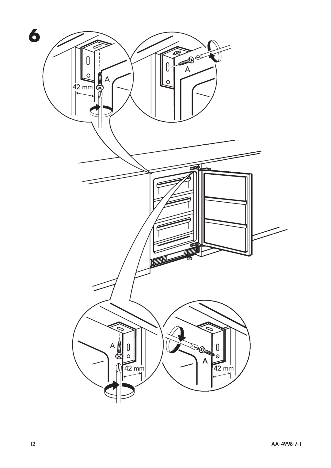 IKEA SF98 manual 42 mm, AA-499817-1 