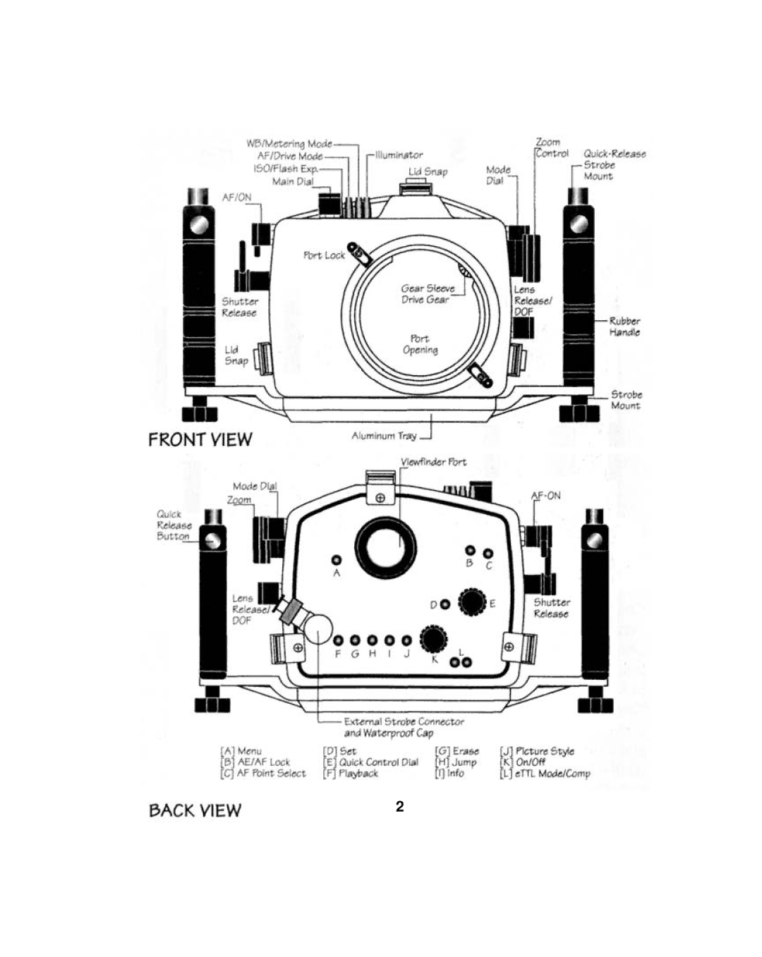 Ikelite 6870.40 for Canon EOS 40D instruction manual 