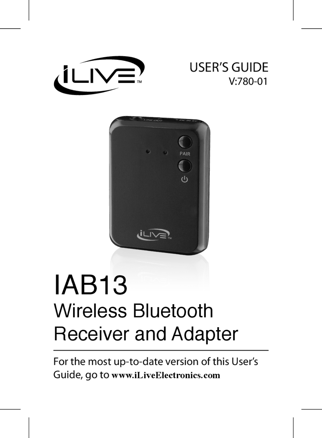 iLive IAB13B manual 