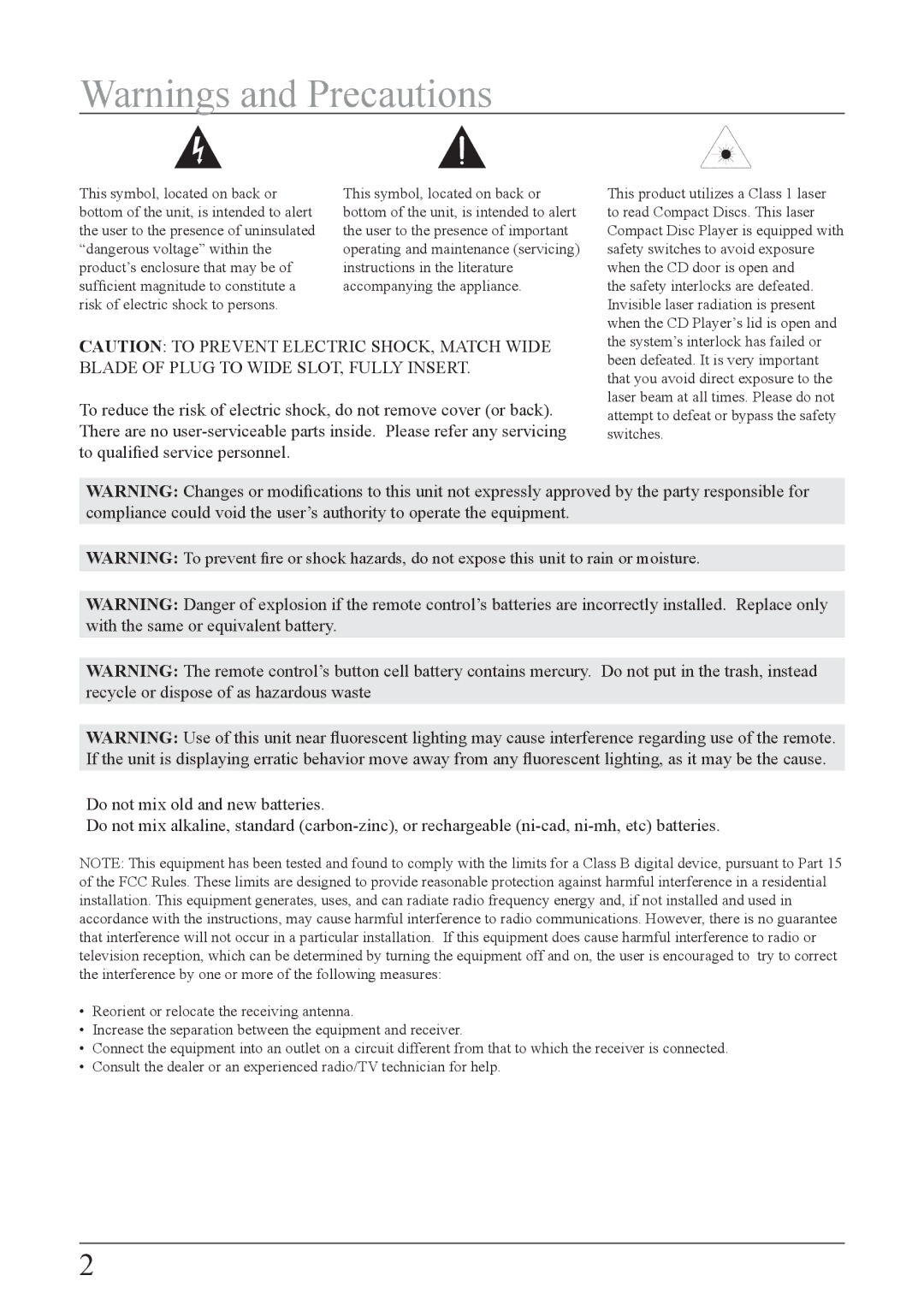 iLive IB319B-IB important safety instructions 