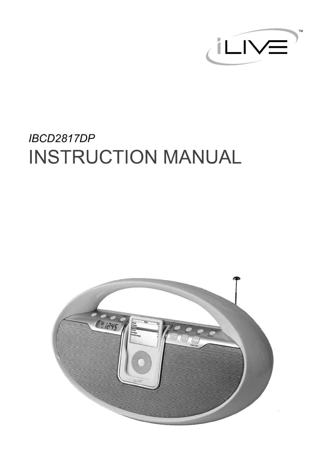 iLive IBCD2817DP instruction manual 