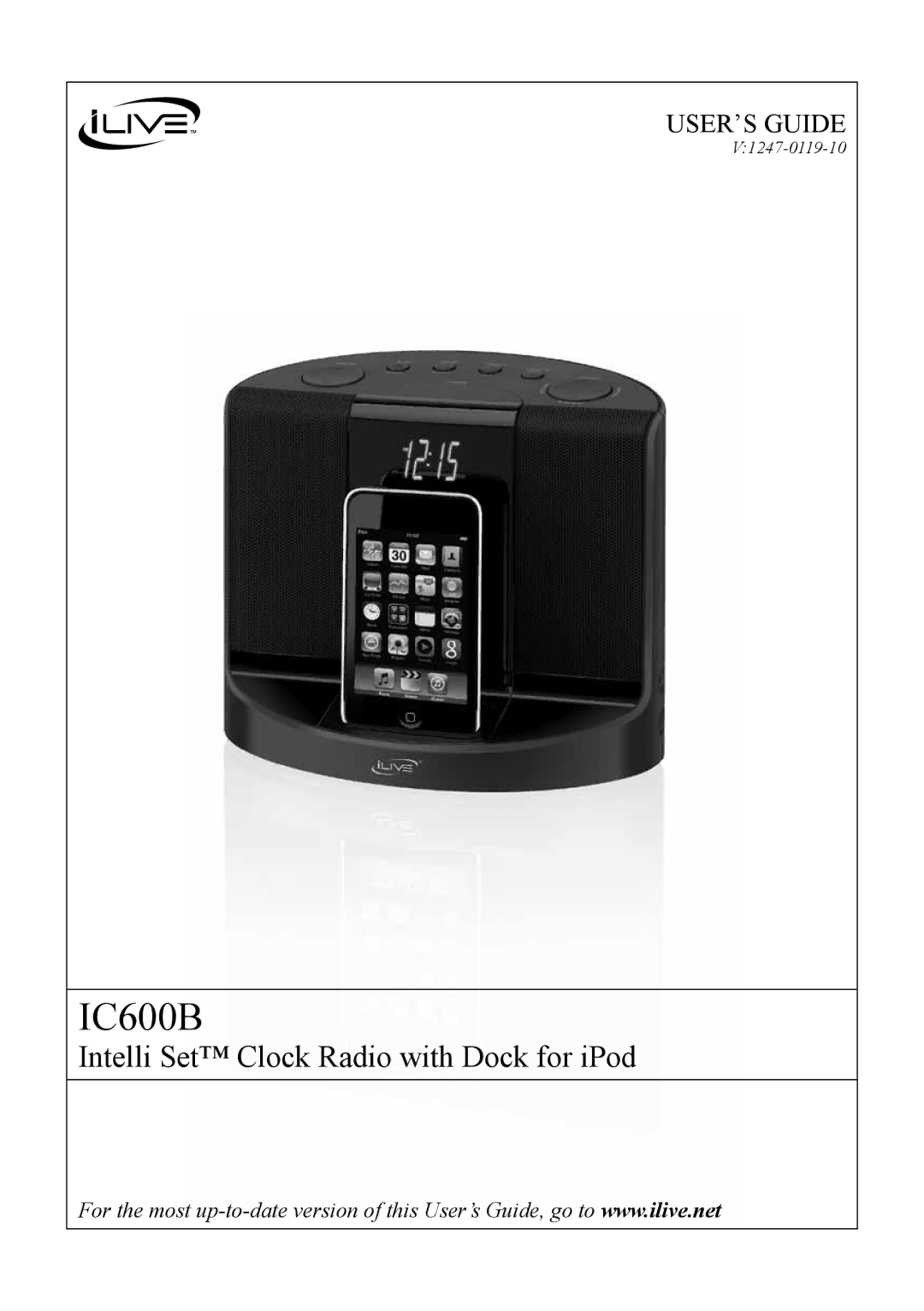 iLive IC600B manual 