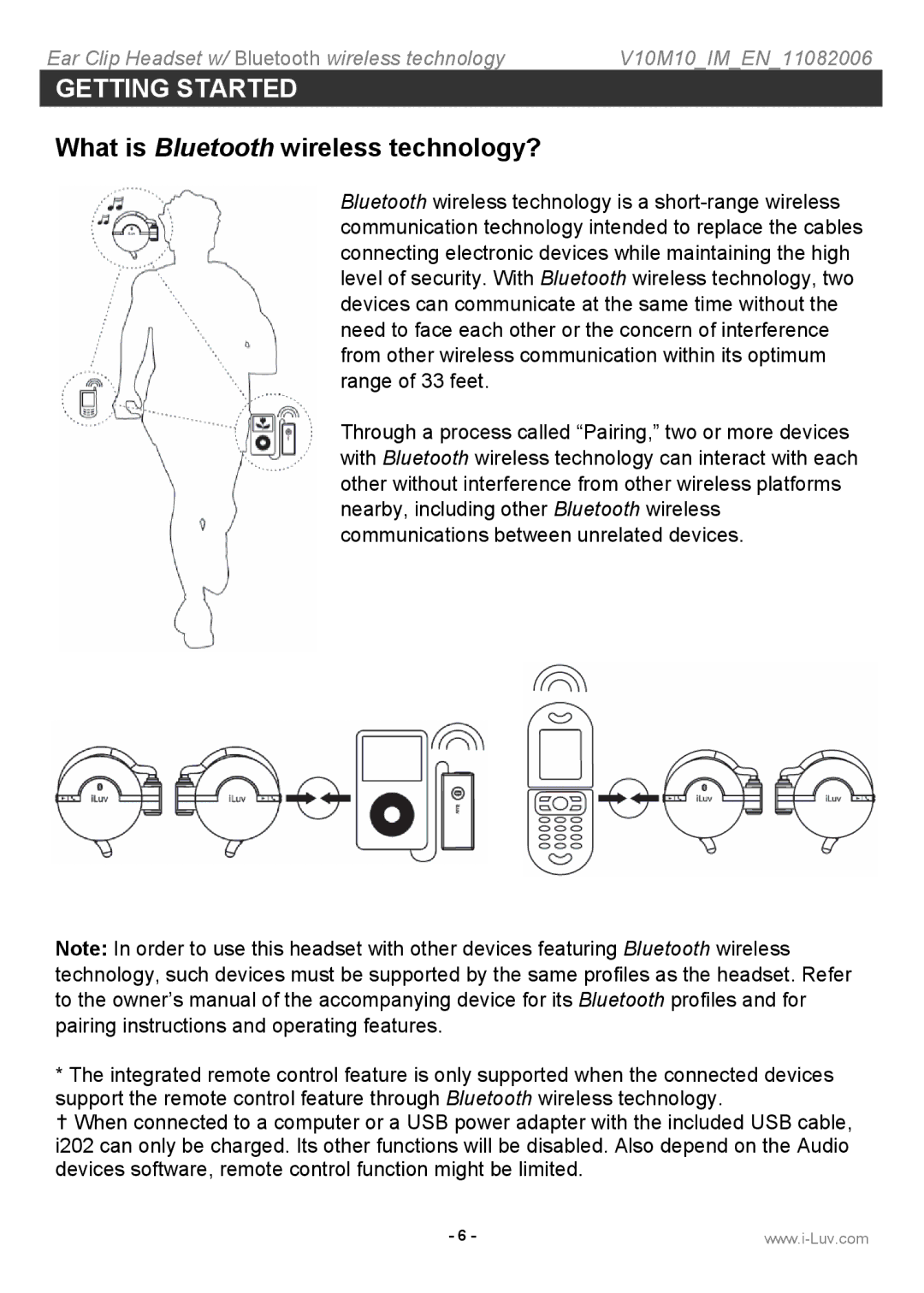 Iluv i202 instruction manual What is Bluetooth wireless technology? 