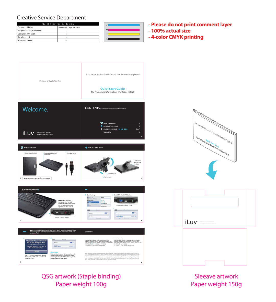 Iluv ICK826 manual 