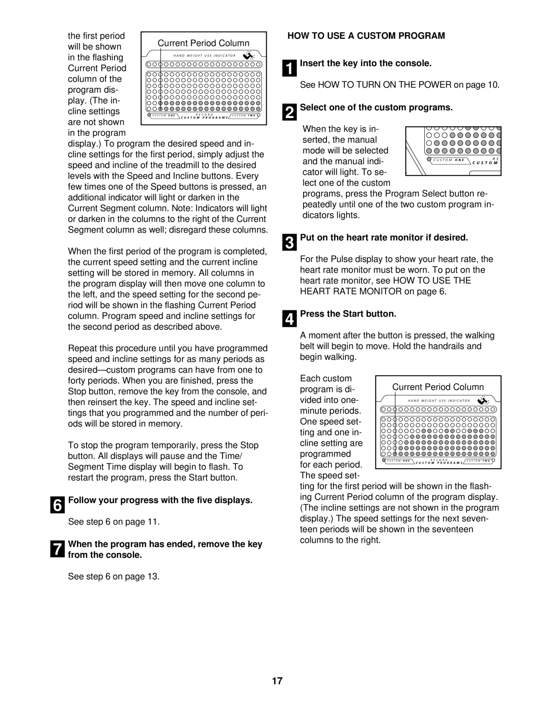 Image 10.8QL user manual HOW to USE a Custom Program 