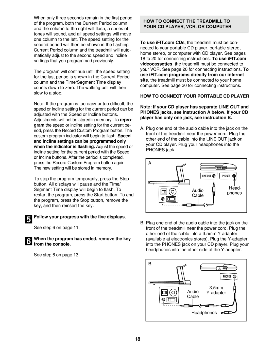 Image 10.8QL user manual Audio 5mm Adapter Cable Headphones 