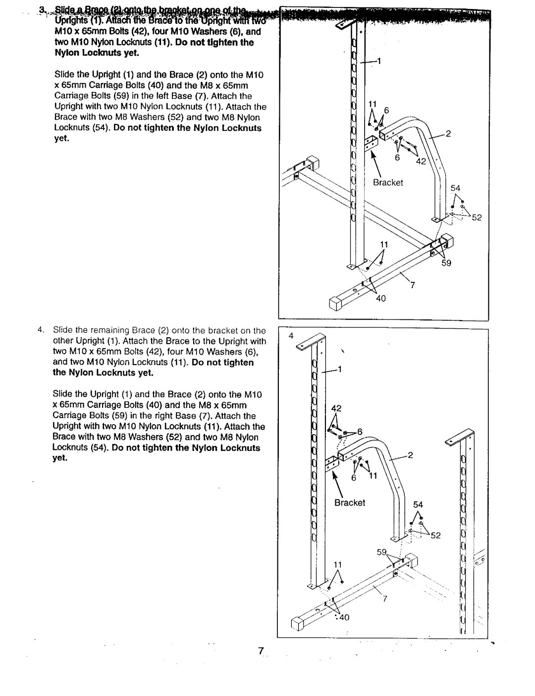 Image 831.1597 user manual All, Nylon Loeknuts yet 