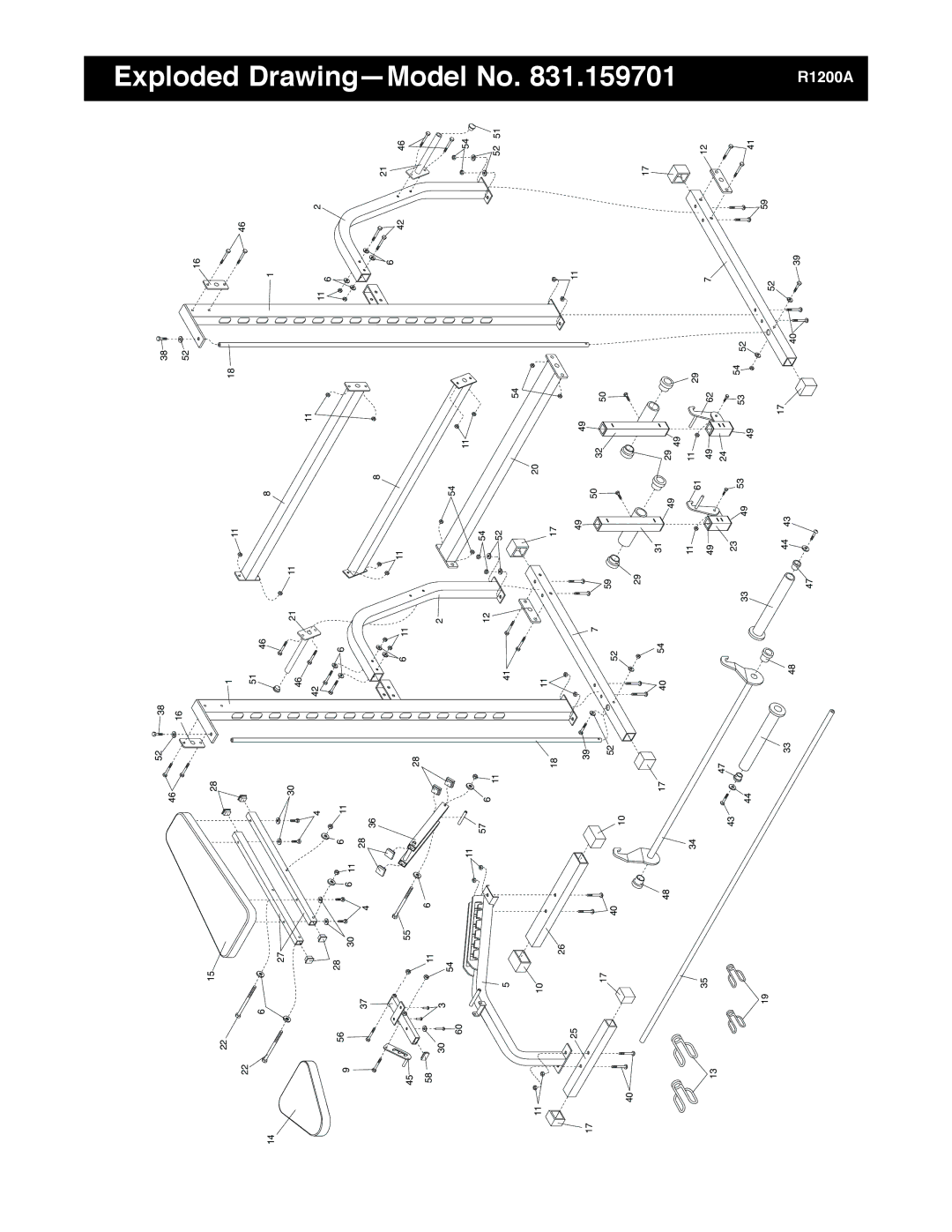 Image 831.159701 user manual Exploded Drawing-Model No 