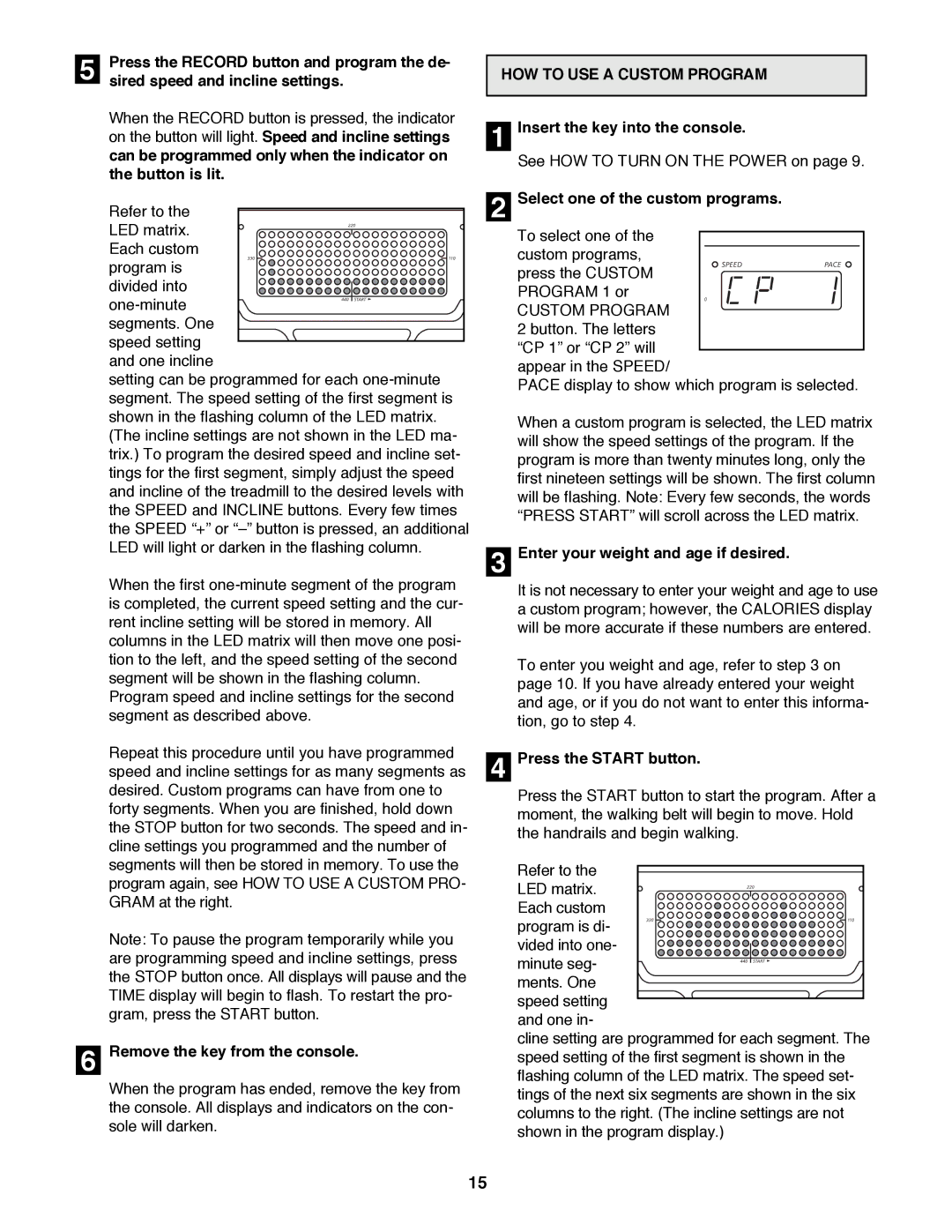 Image 831.297572 user manual HOW to USE a Custom Program 