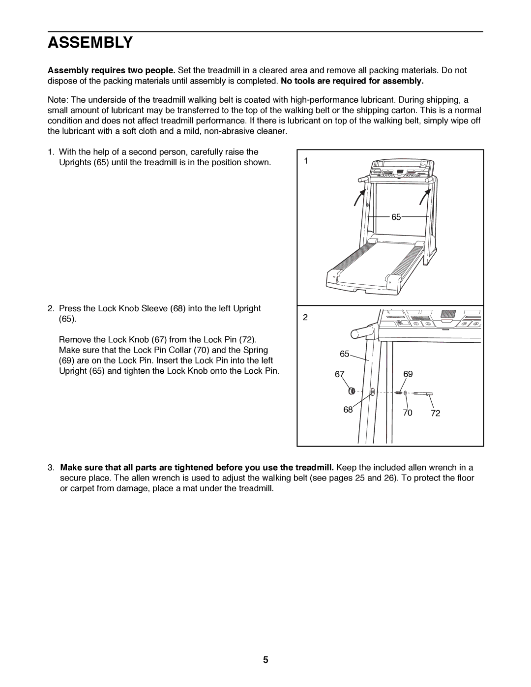 Image 831.299351 user manual Assembly 