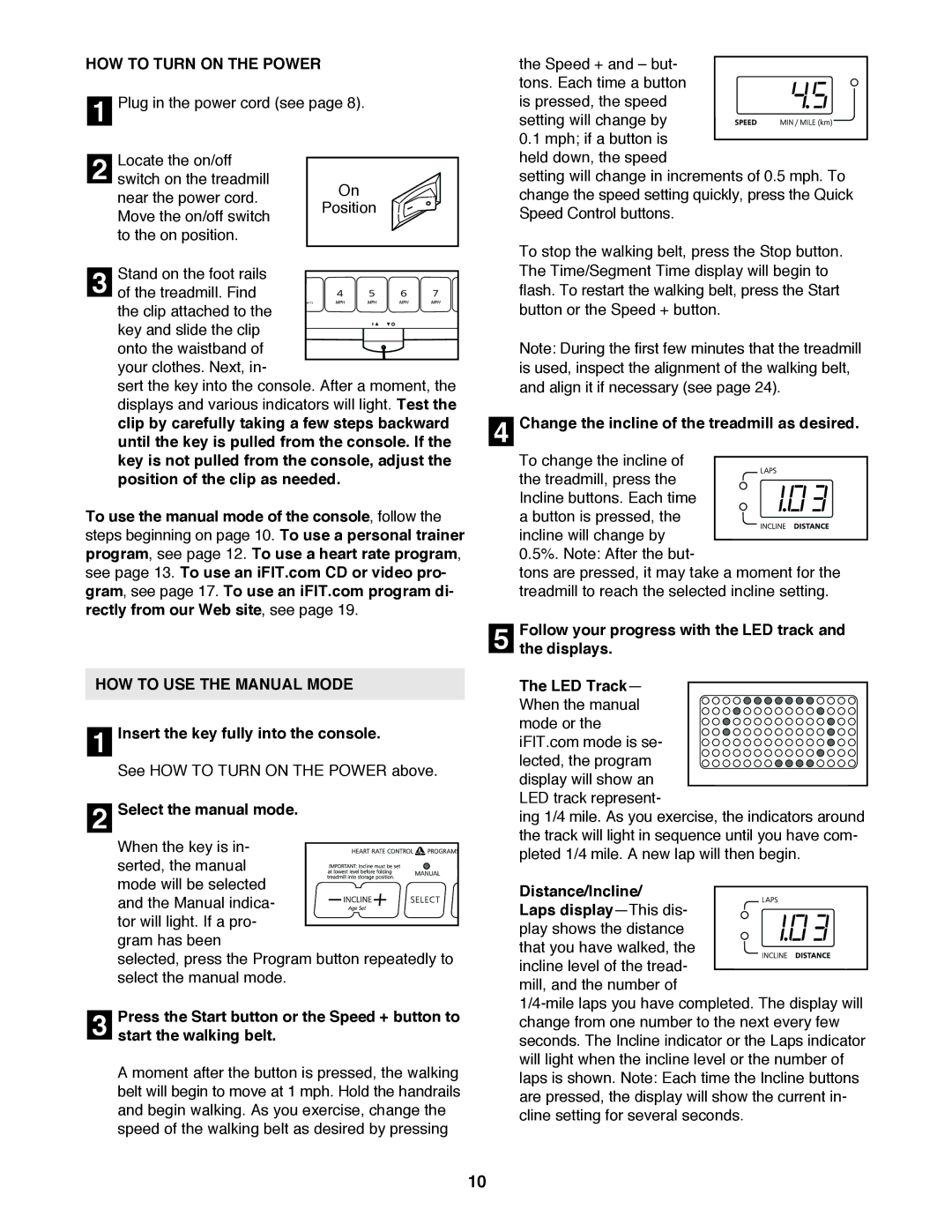 Image HGTL09110O, HGTL09110M, HGTL09110C user manual HOW to Turn on the Power, HOW to USE the Manual Mode 