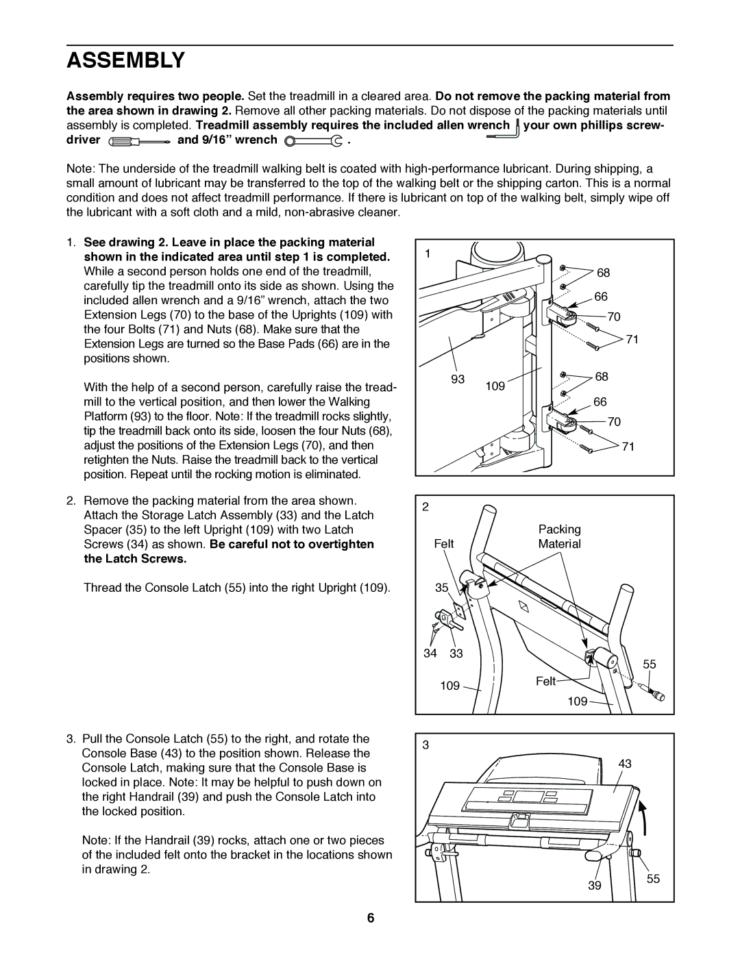 Image HGTL09110M, HGTL09110O, HGTL09110C user manual Assembly 