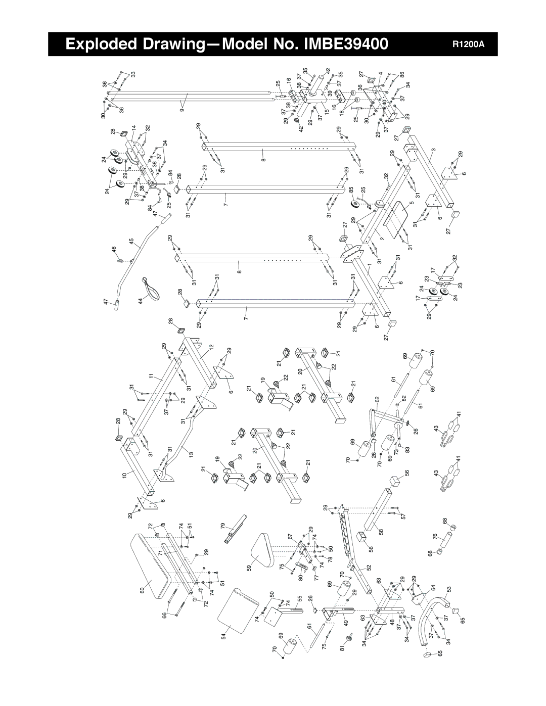 Image IMBE39400 user manual Drawing-Model No 