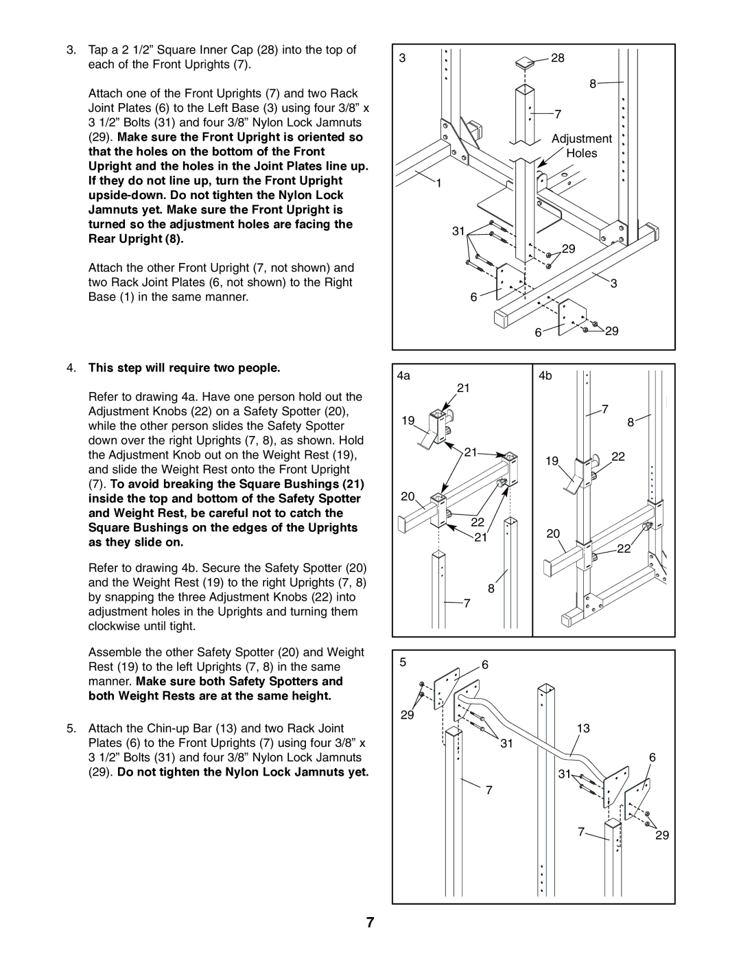 Image IMBE39400 user manual This step will require two people 