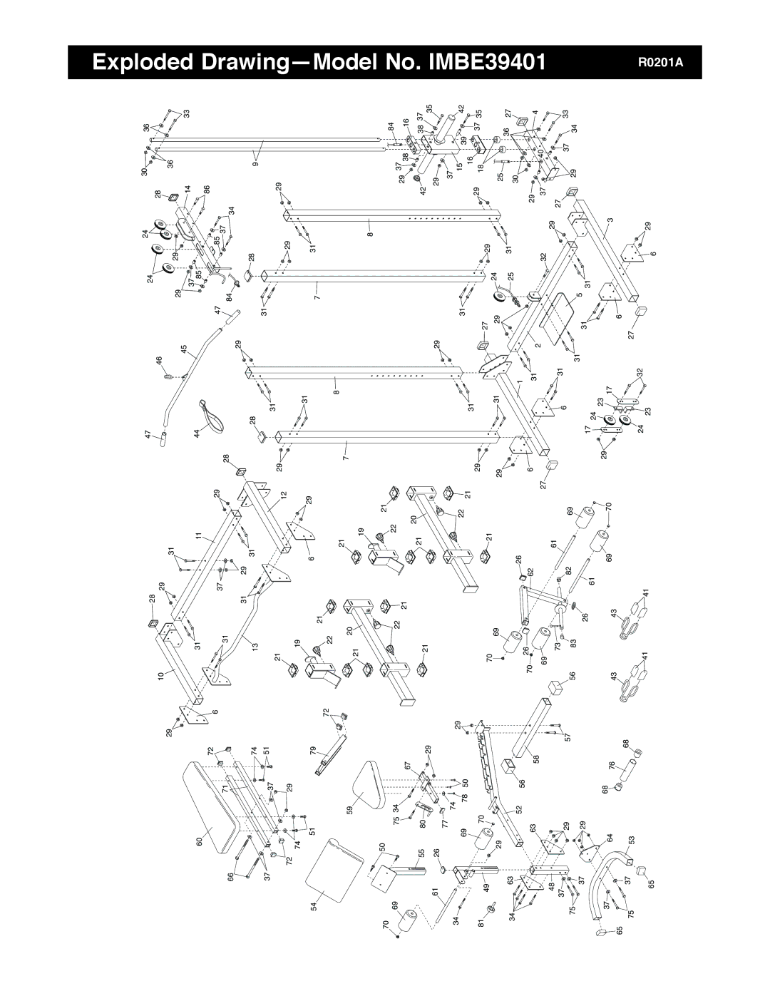 Image IMBE39401 user manual Exploded 