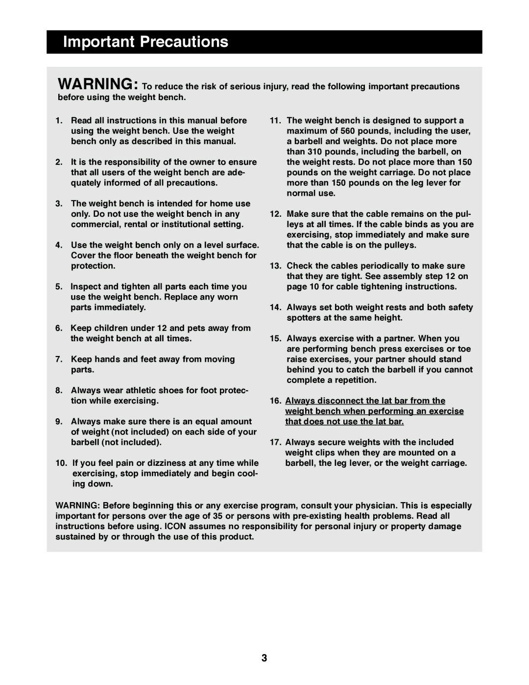 Image IMBE40890 manual Important Precautions 