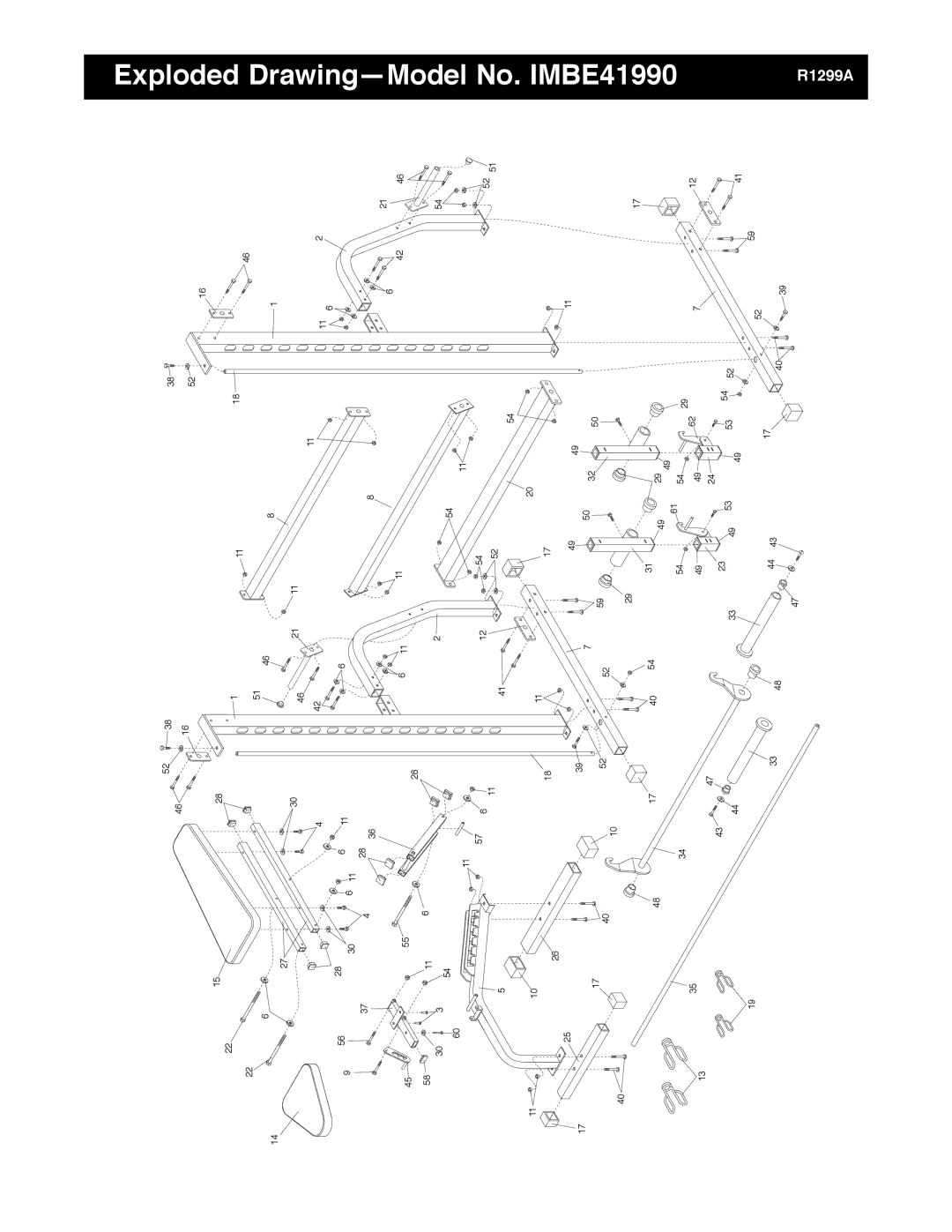 Image manual Exploded DrawingÑModel No. IMBE41990 