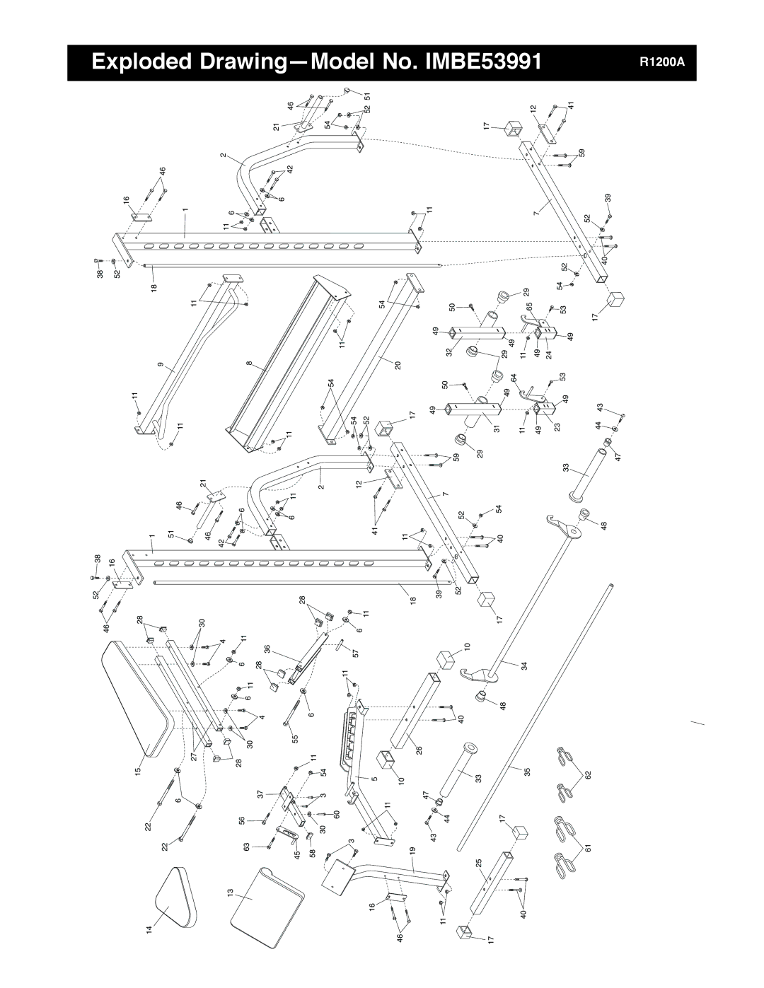 Image IMBE53991 user manual Exploded Drawing 