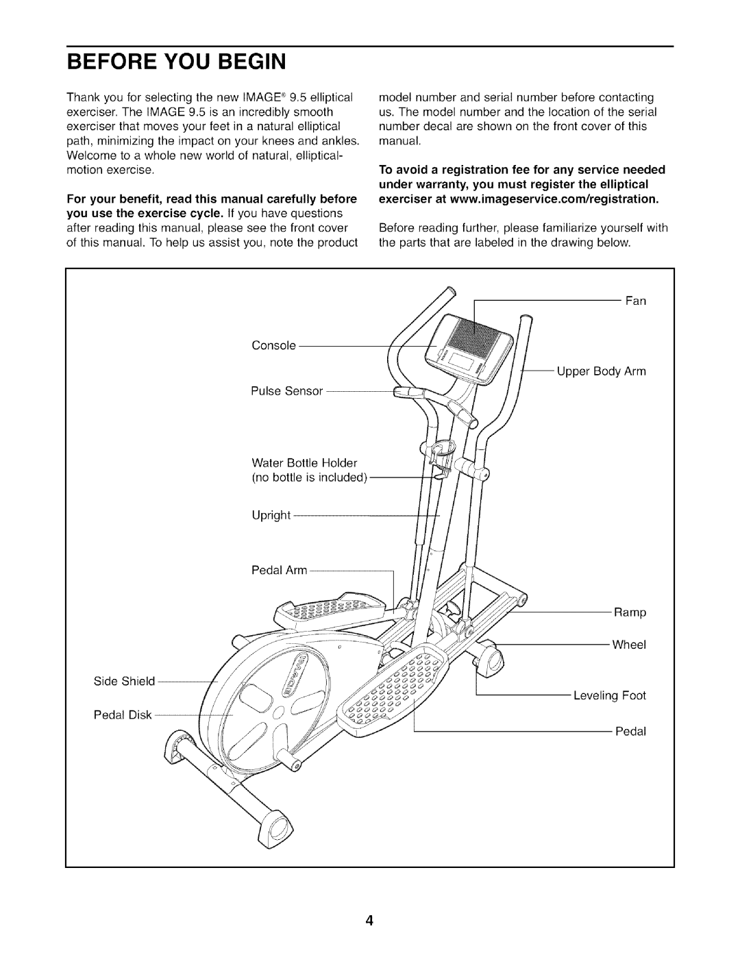 Image IMEL3906.0 user manual Before YOU Begin 