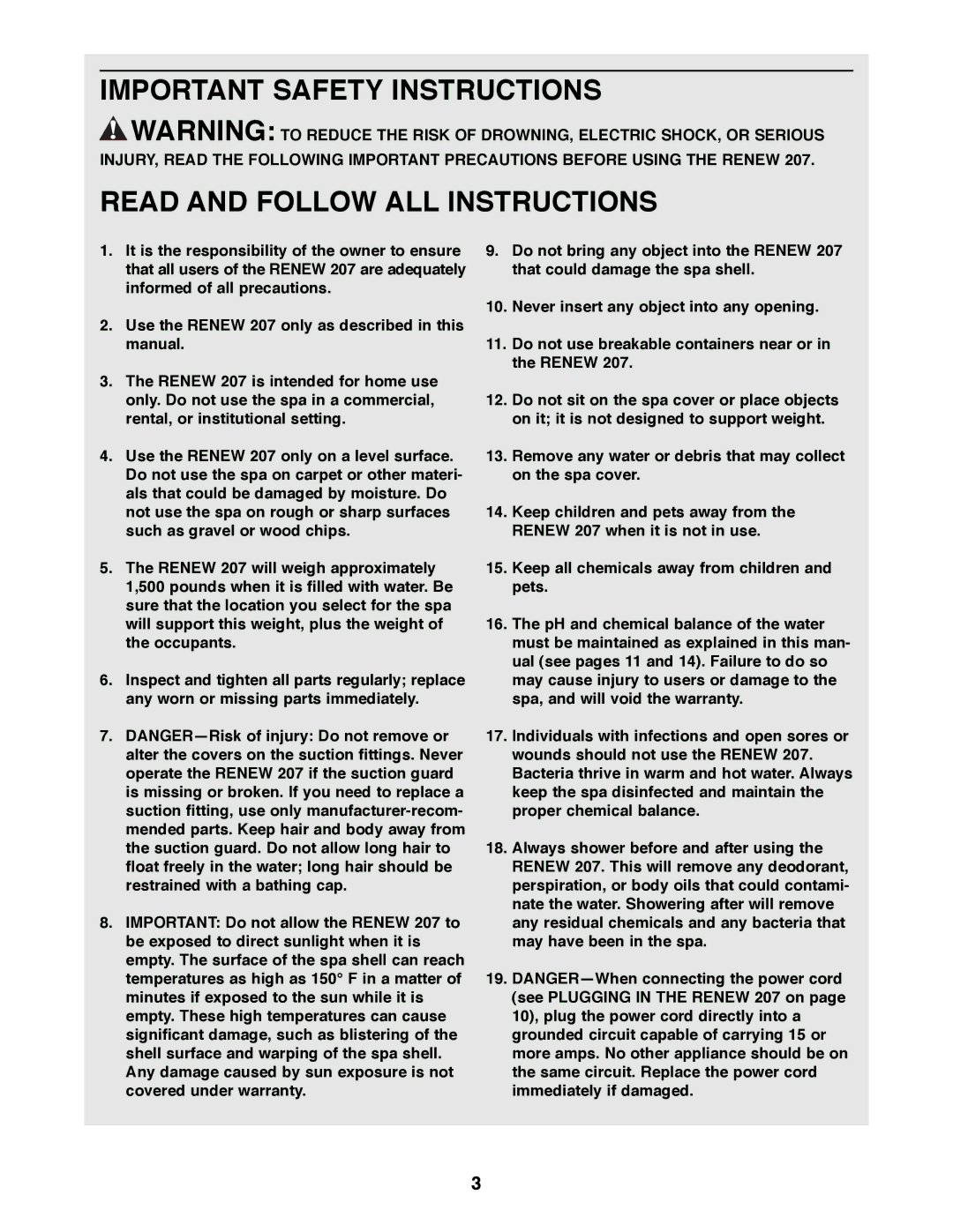 Image IMHS20701 manual Important Safety Instructions, Read and Follow ALL Instructions 