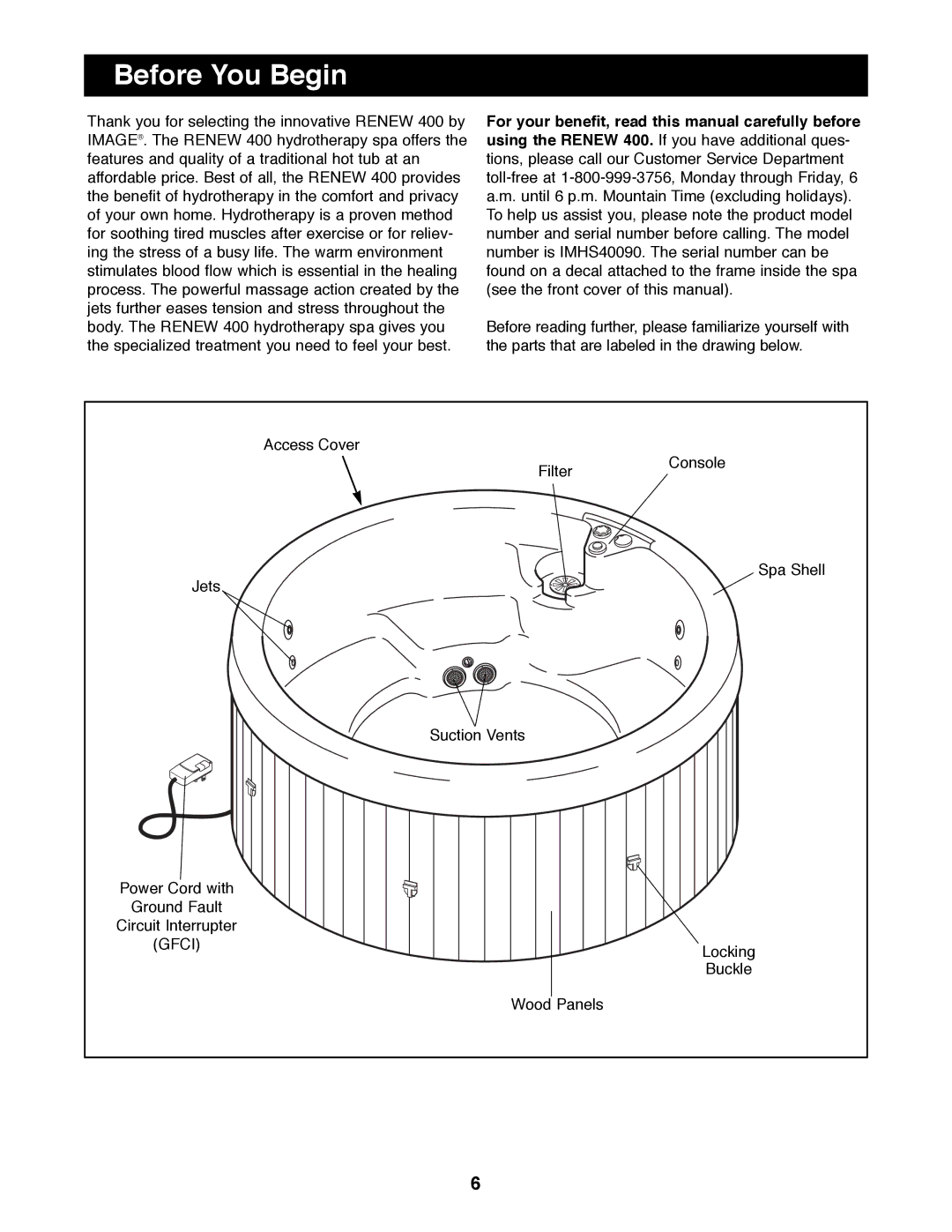 Image IMHS40090 manual Before You Begin 