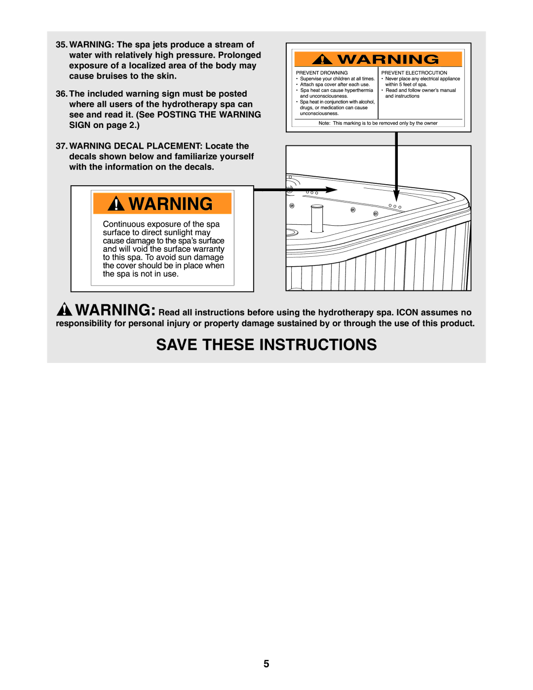 Image IMSB53950 user manual 