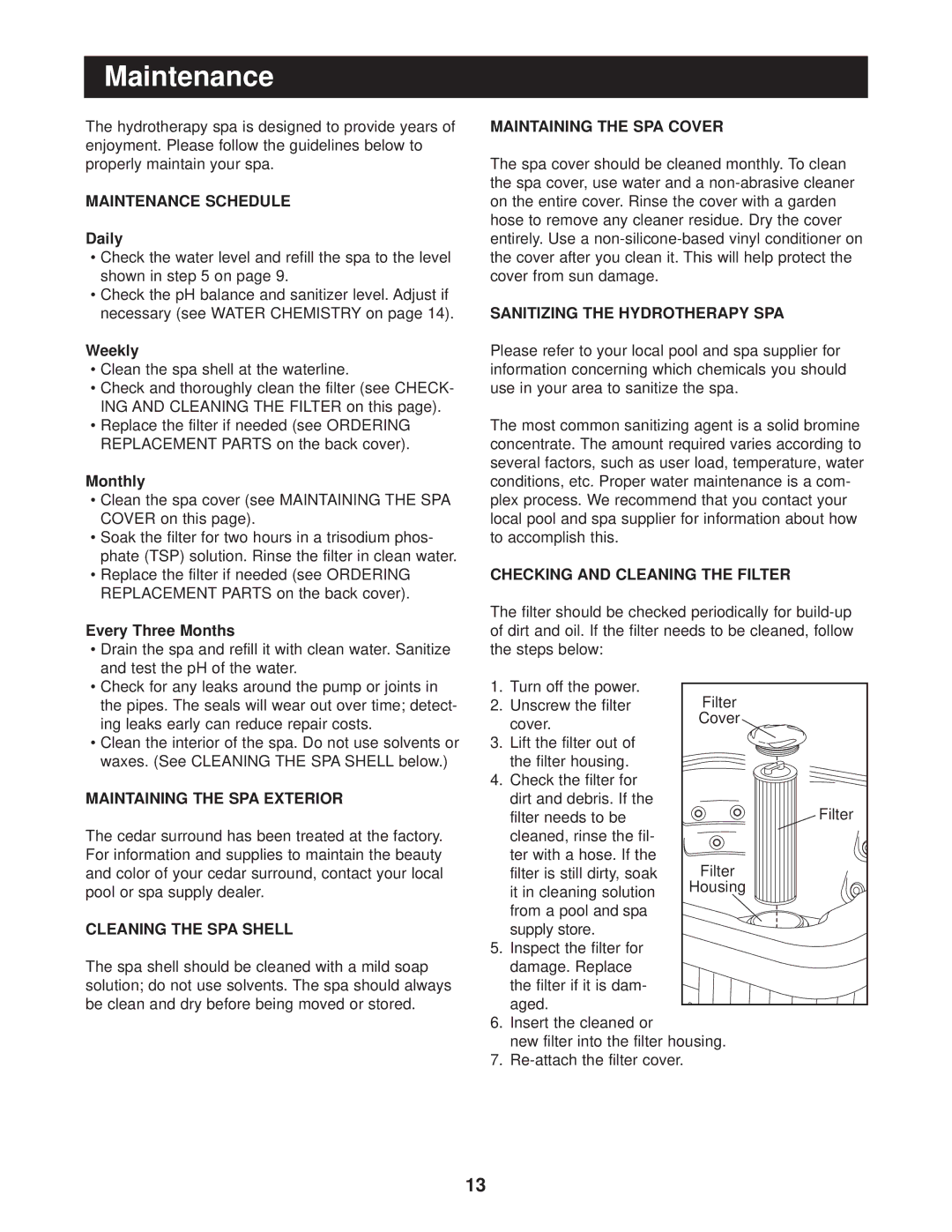 Image IMSG61502,IMSB61502, IMSB61502, IMSG61502 user manual Maintenance 