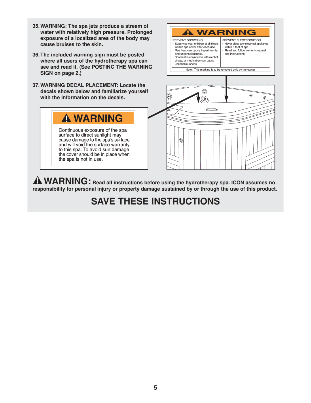 Image IMSB62820, IMSG62820 user manual 