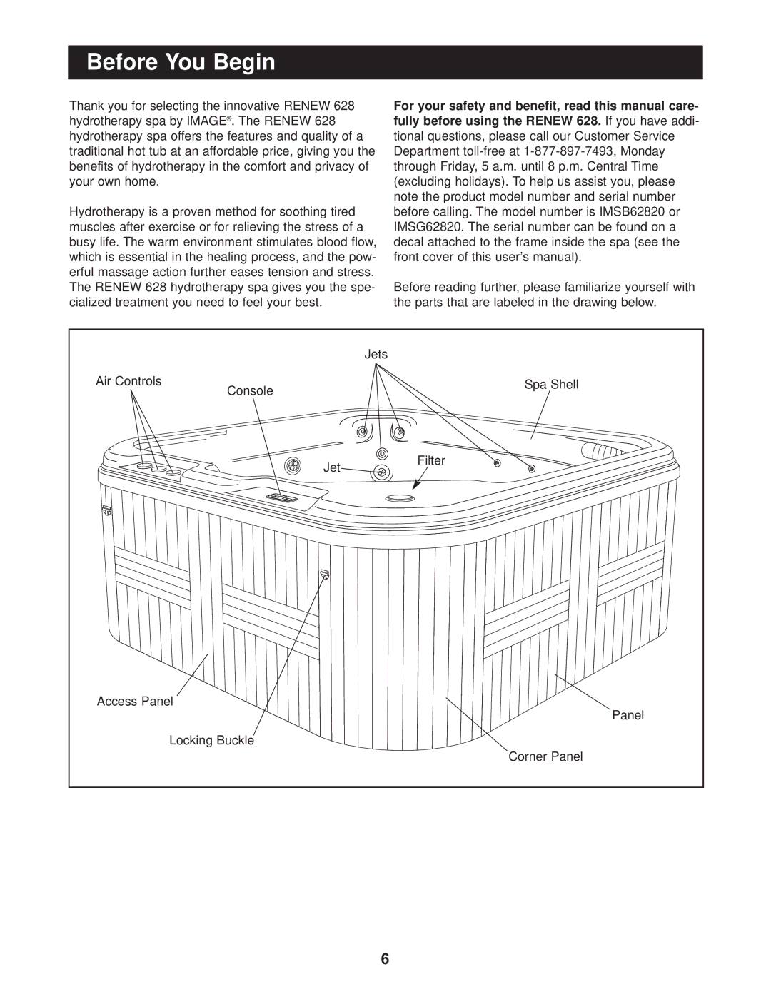 Image IMSG62820, IMSB62820 user manual Before You Begin 