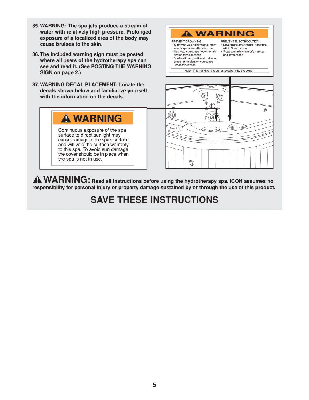 Image IMSB63910, IMSG63910 user manual 