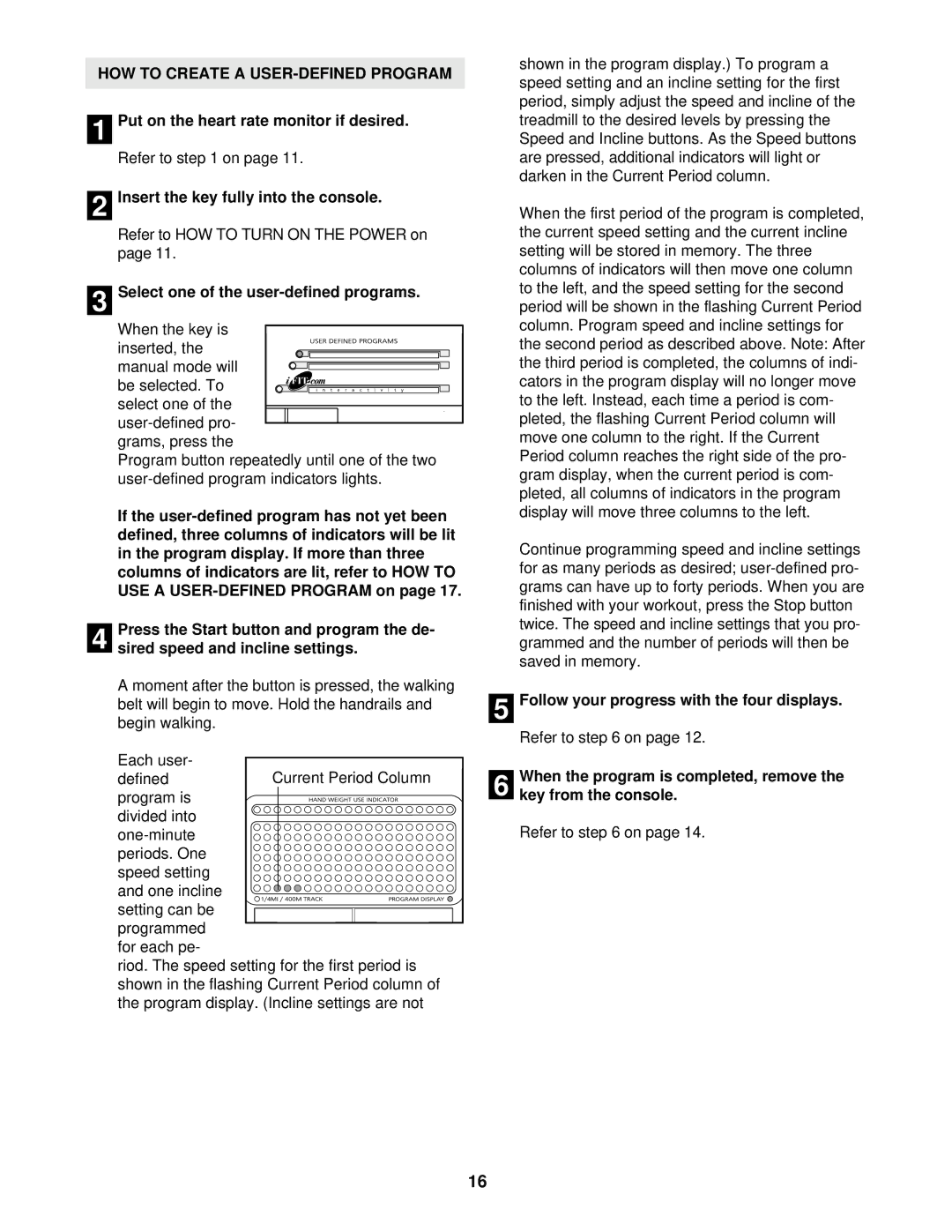 Image IMTL07611 user manual HOW to Create a USER-DEFINED Program, Select one of the user-defined programs 