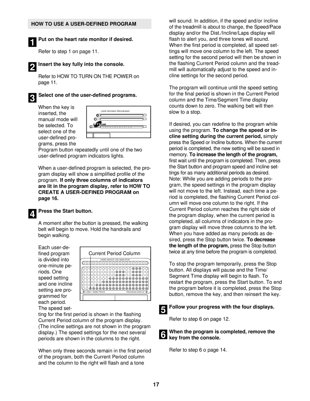 Image IMTL07611 user manual HOW to USE a USER-DEFINED Program 