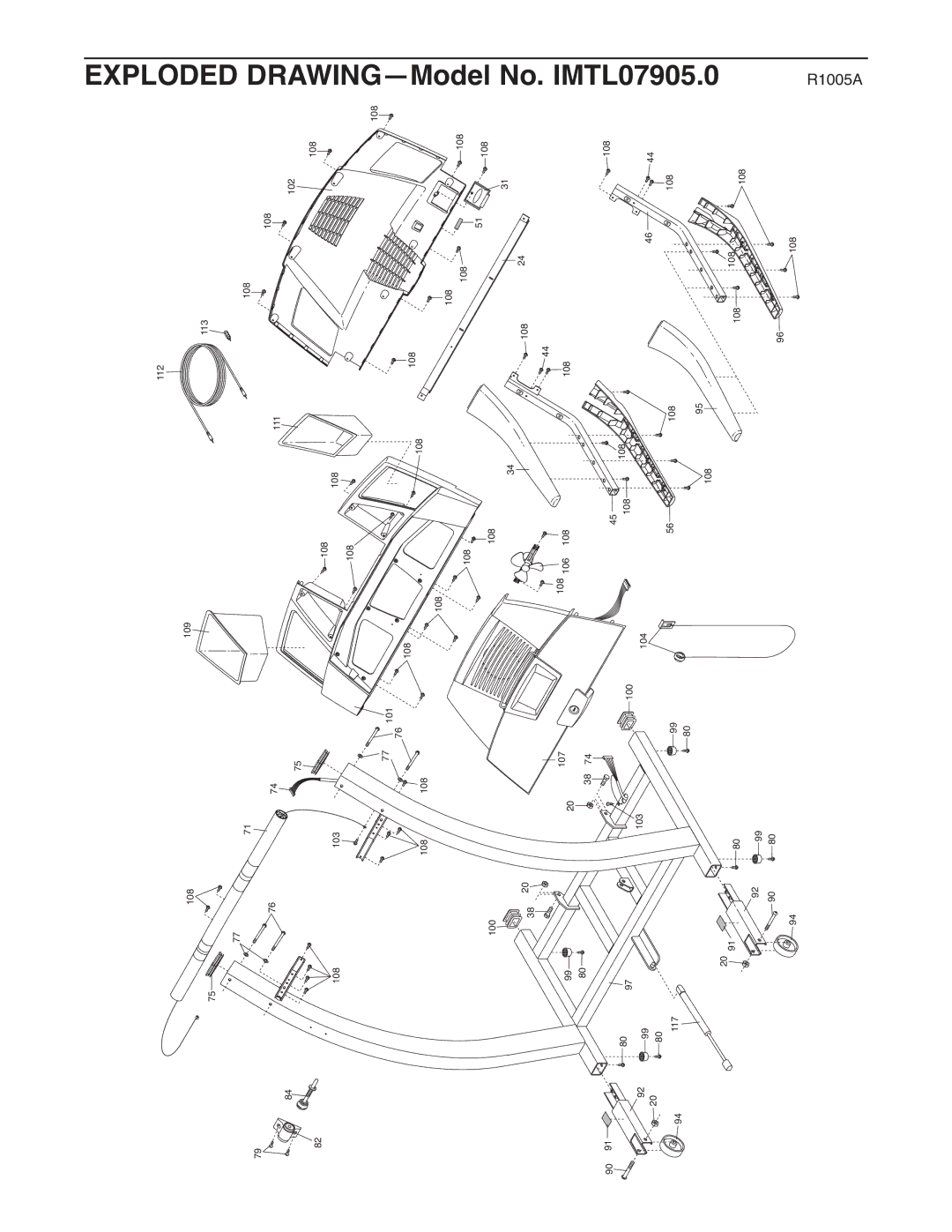 Image IMTL07905.0 user manual Exploded 