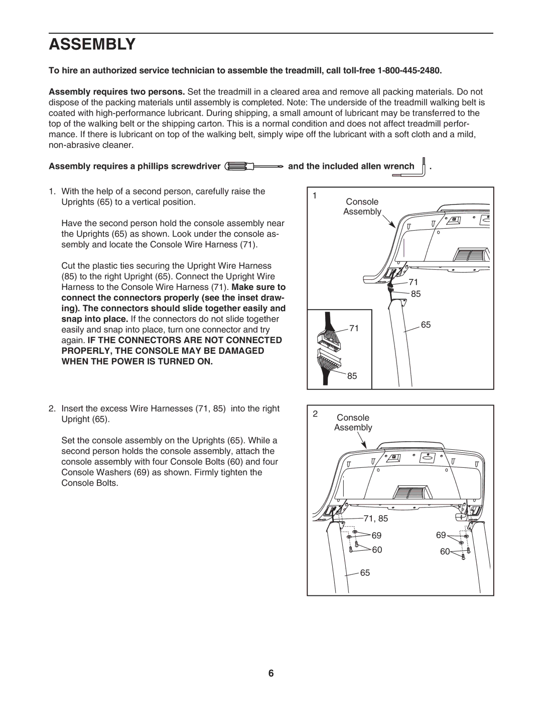 Image IMTL11905 user manual Assembly 