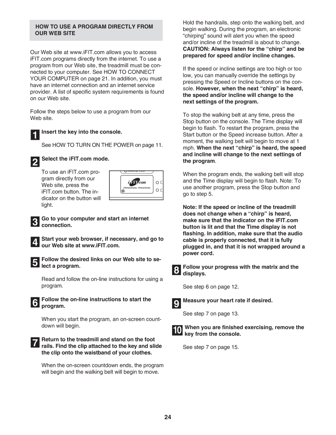 Image IMTL11905.1 HOW to USE a Program Directly from OUR WEB Site, Follow the on-line instructions to start Program 