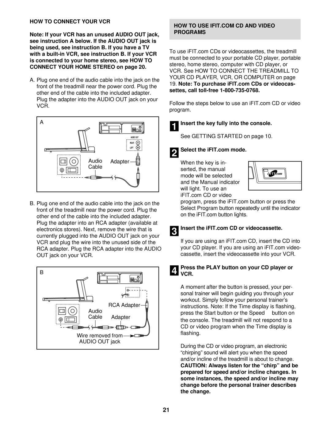 Image IMTL11995 user manual HOW to Connect Your VCR, Audio Adapter Cable, PressVCR. the Play button on your CD player or 