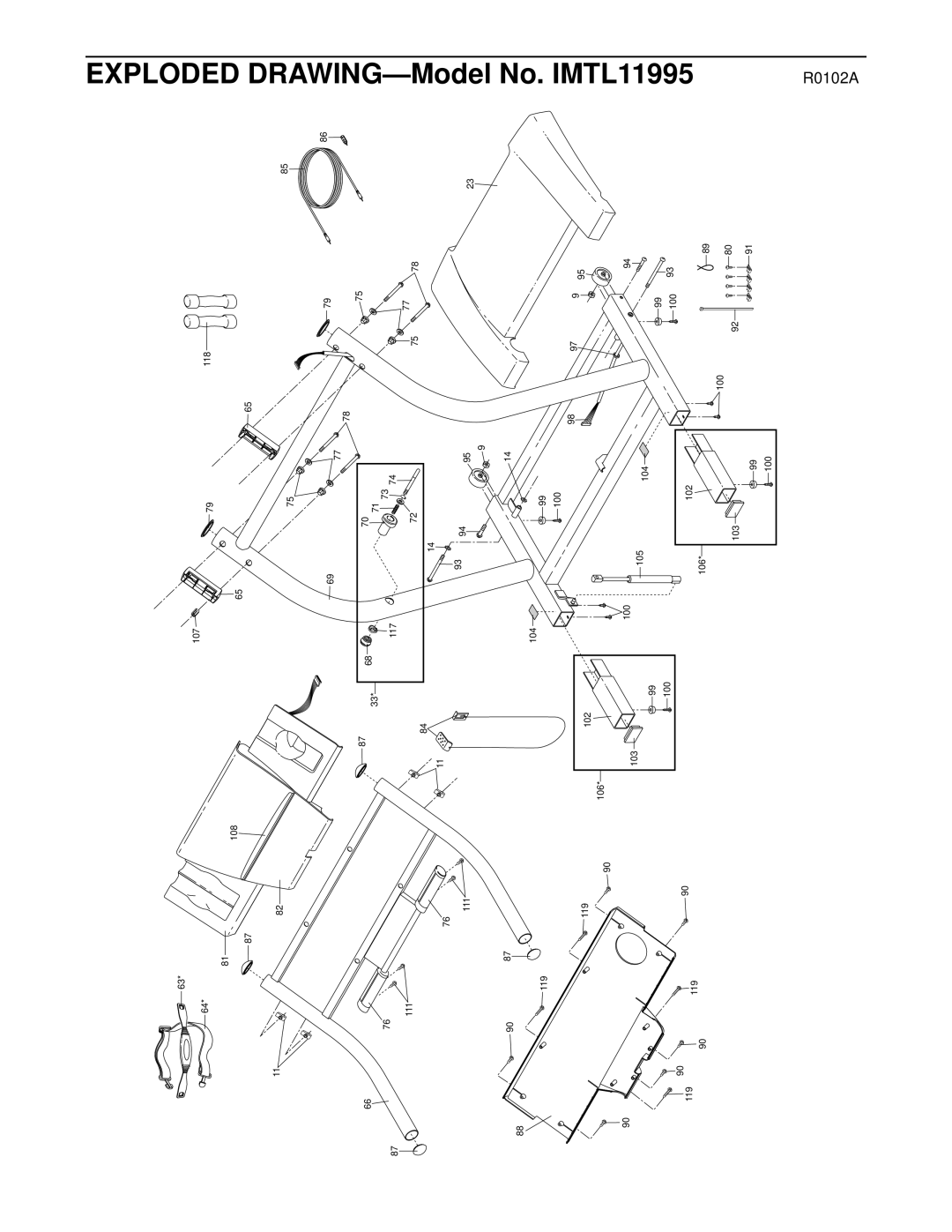 Image IMTL11995 user manual Exploded Drawing 