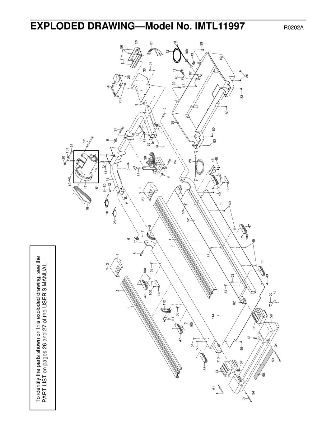 Image IMTL11997 user manual DRAWING-Model 