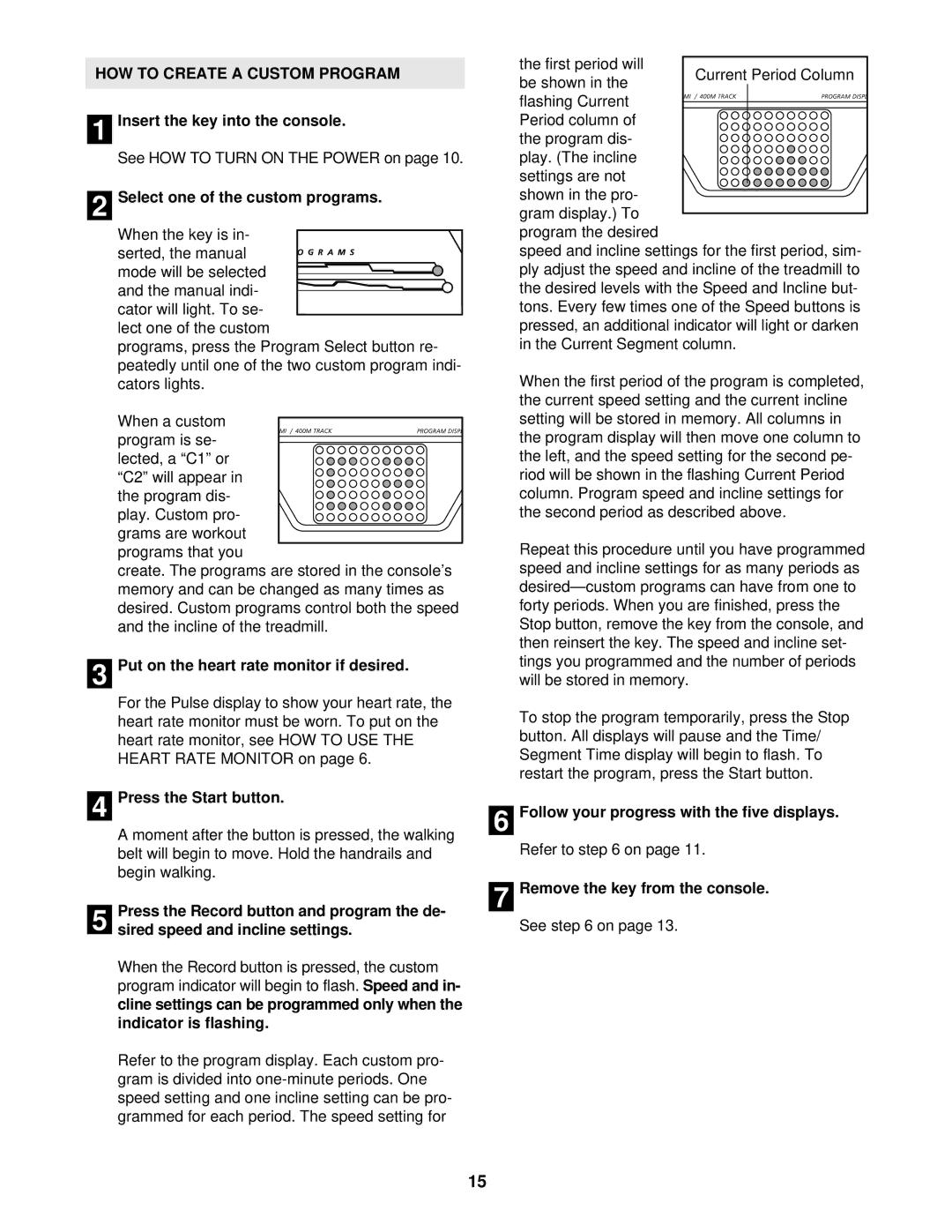 Image IMTL12900 user manual HOW to Create a Custom Program, Select one of the custom programs 