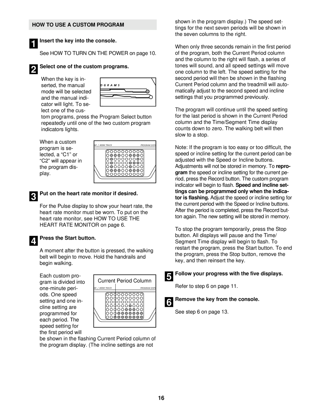 Image IMTL12902 user manual HOW to USE a Custom Program 