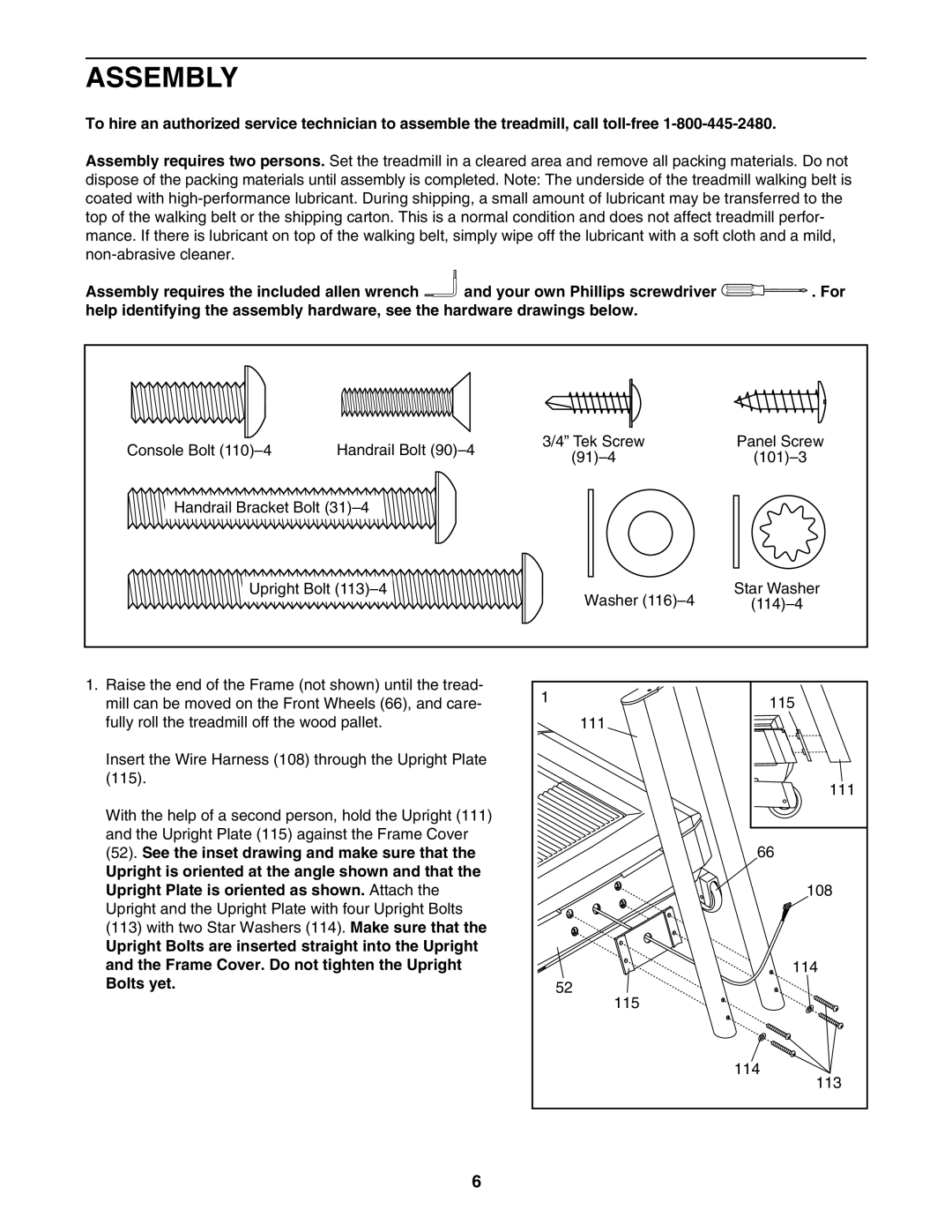 Image IMTL13905.0 user manual Assembly 