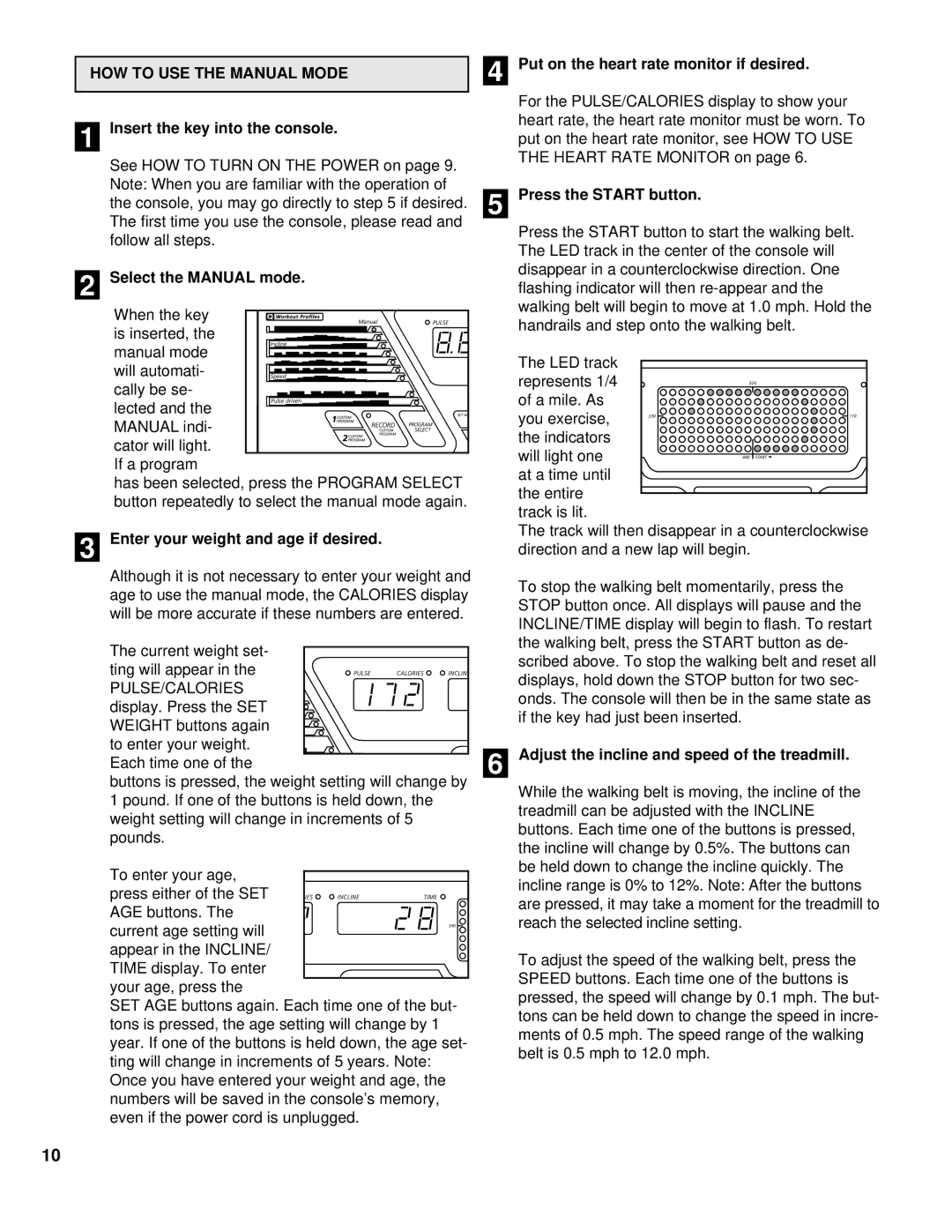 Image IMTL14072 user manual HOW to USE the Manual Mode 