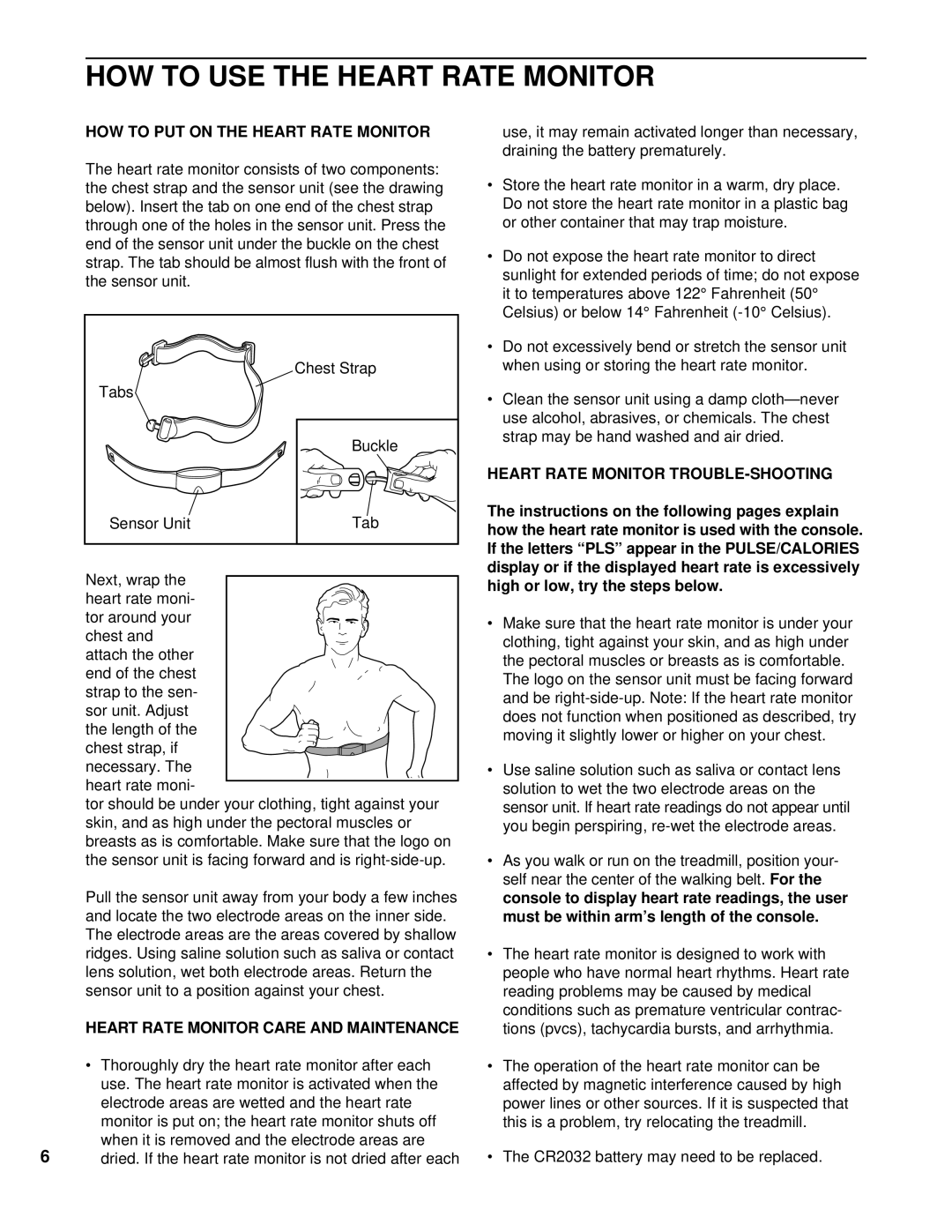 Image IMTL14072 user manual HOW to USE the Heart Rate Monitor, HOW to PUT on the Heart Rate Monitor 