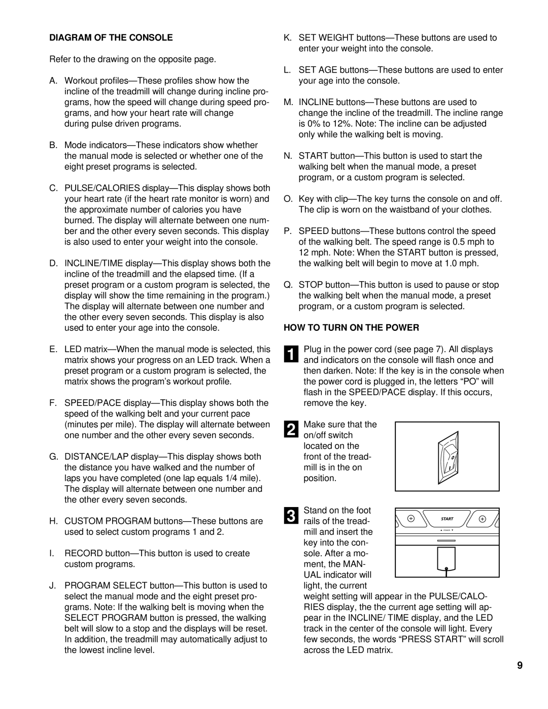 Image IMTL14072 user manual HOW to Turn on the Power 